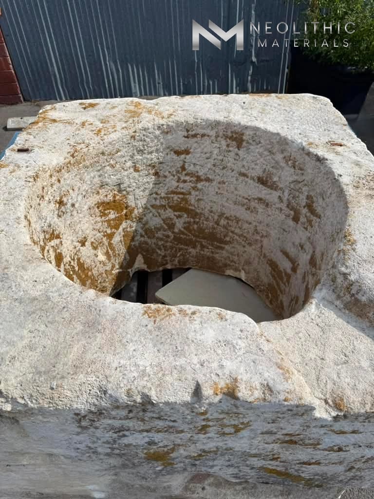 French Antique Limestone Wellhead - Image 5