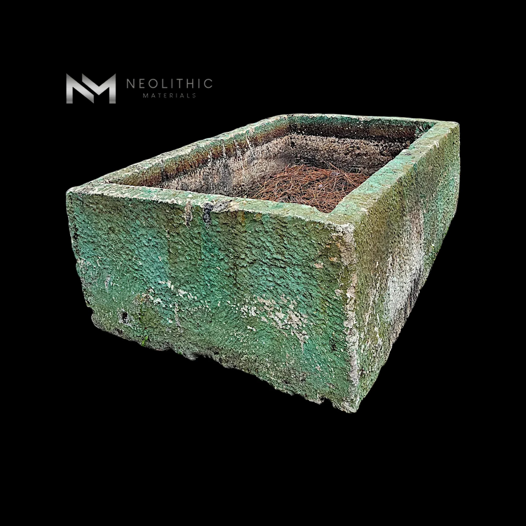 French Antique 18th Century Limestone Trough