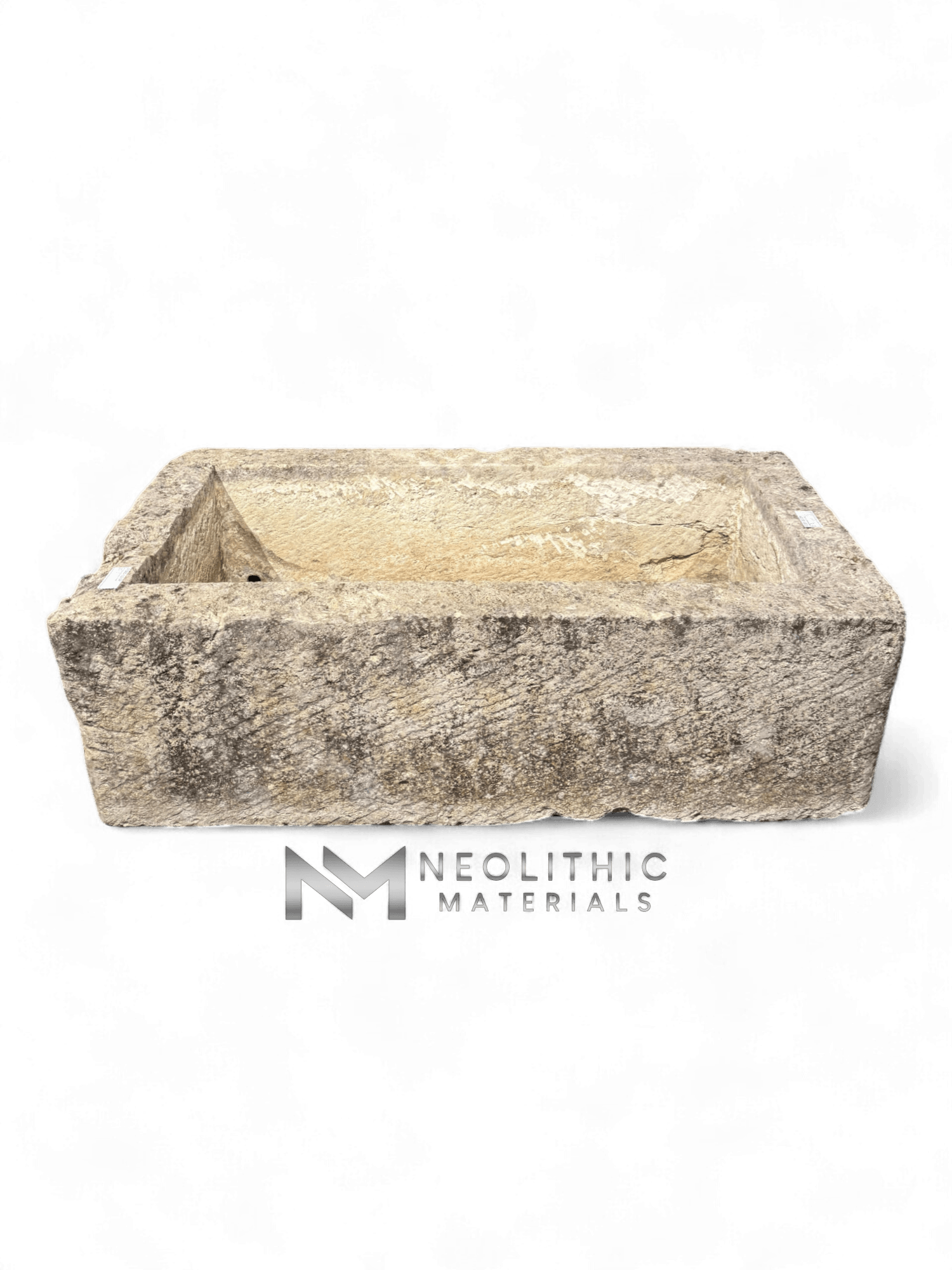 Antique French Limestone Trough - Image 2