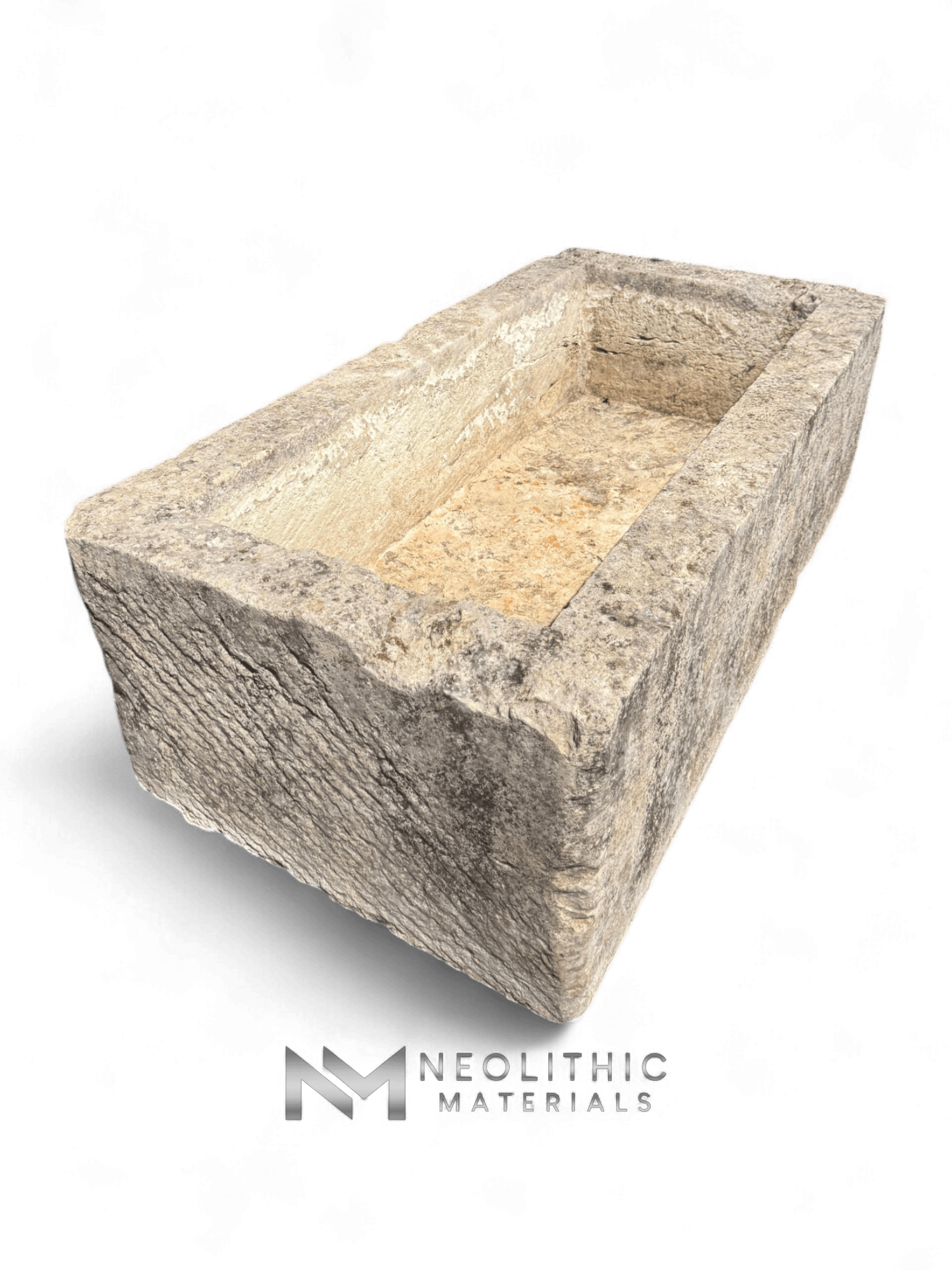 Antique French Limestone Trough - Image 3