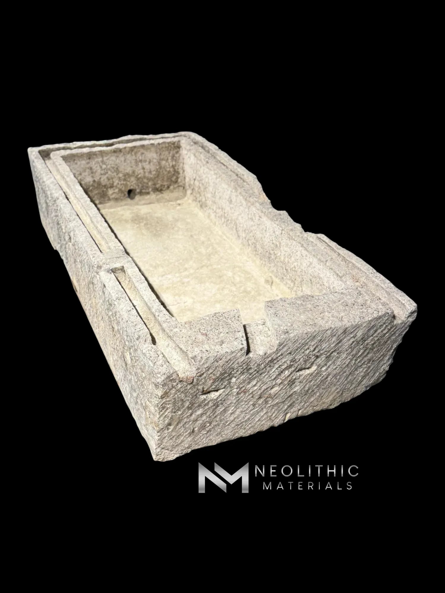 Antique French Limestone Trough - Image 2