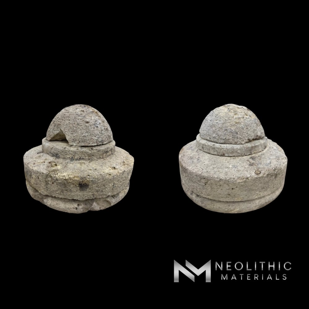French Antique 19th Century Finials
