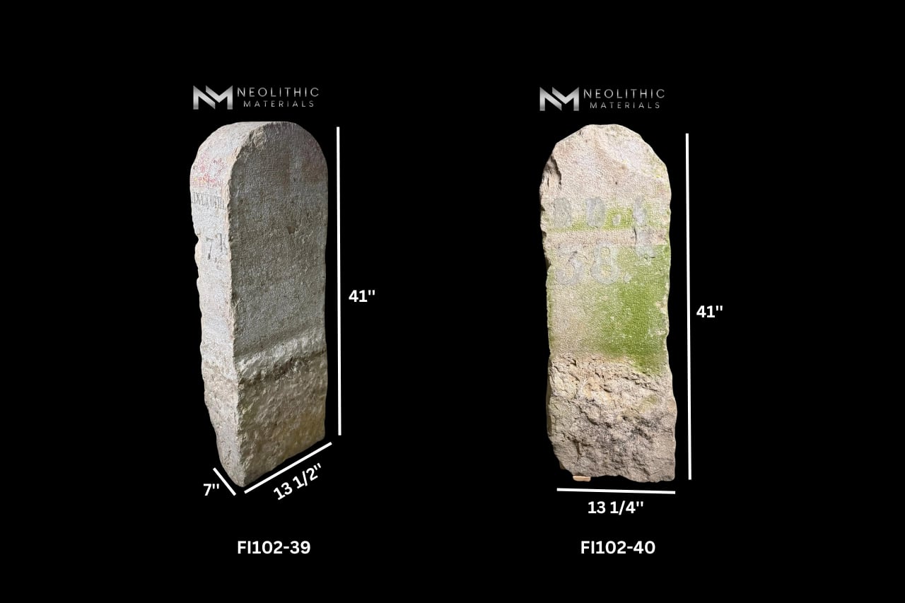 French Antique Mile Marker - Image 12
