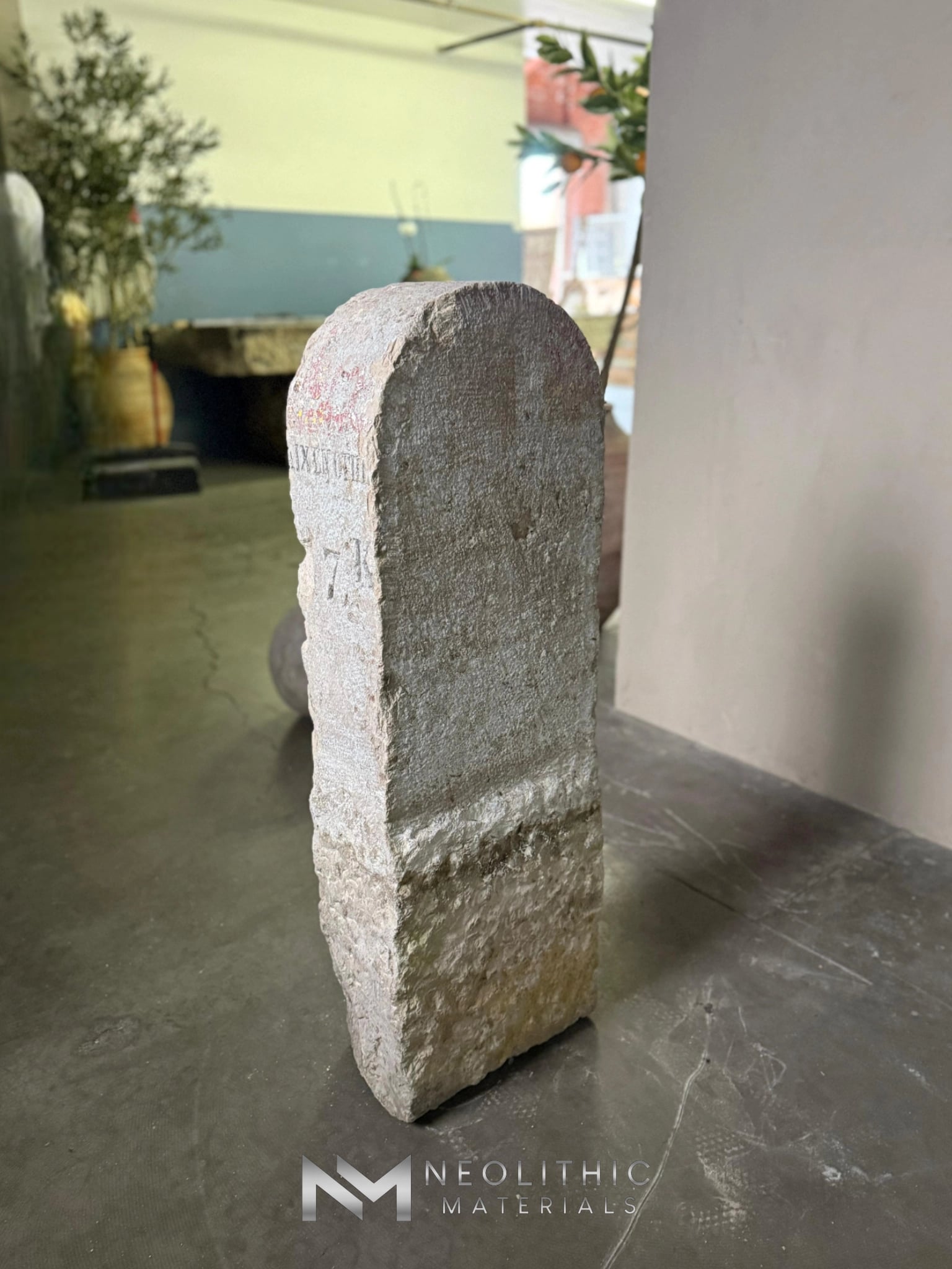 French Antique Mile Marker - Image 2