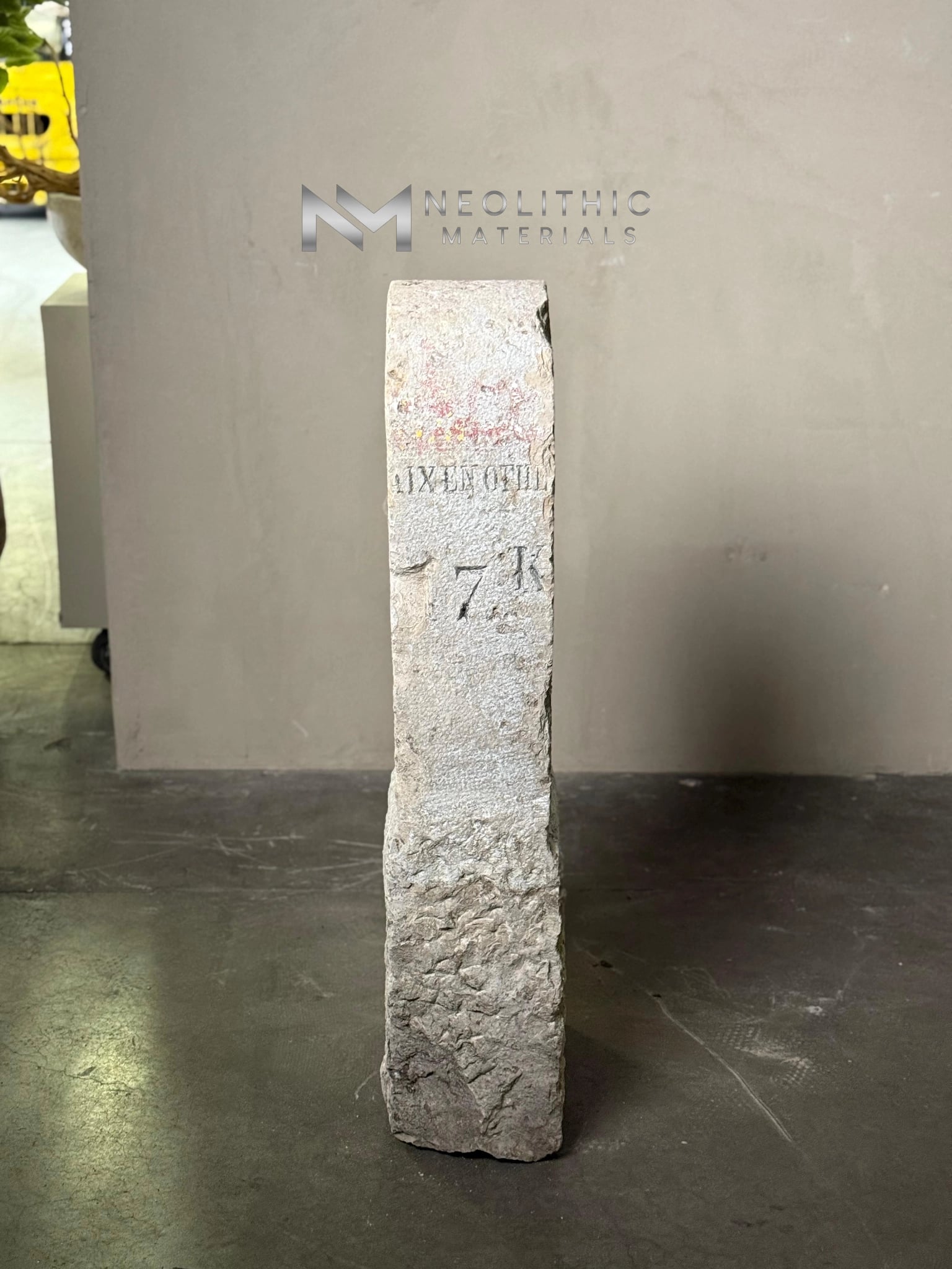 French Antique Mile Marker - Image 3