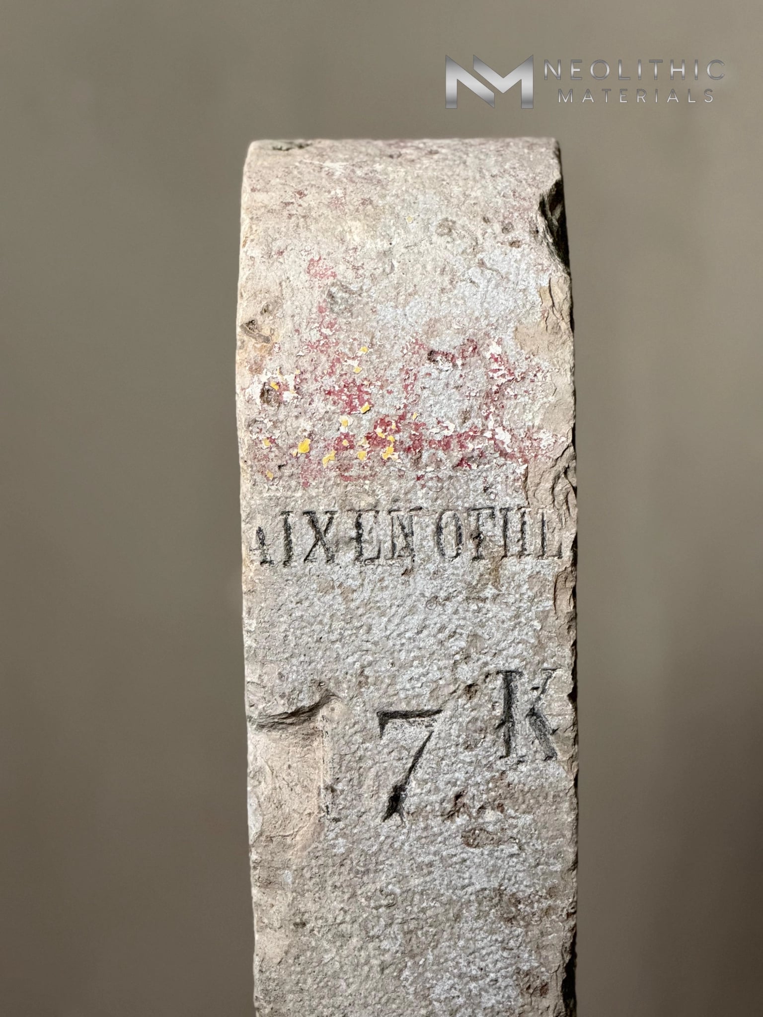 French Antique Mile Marker - Image 5