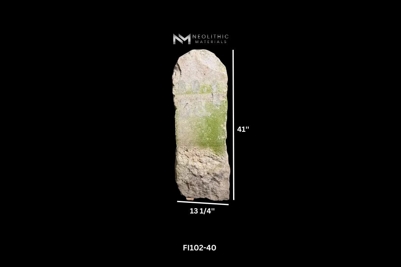 French Antique Mile Marker - Image 6