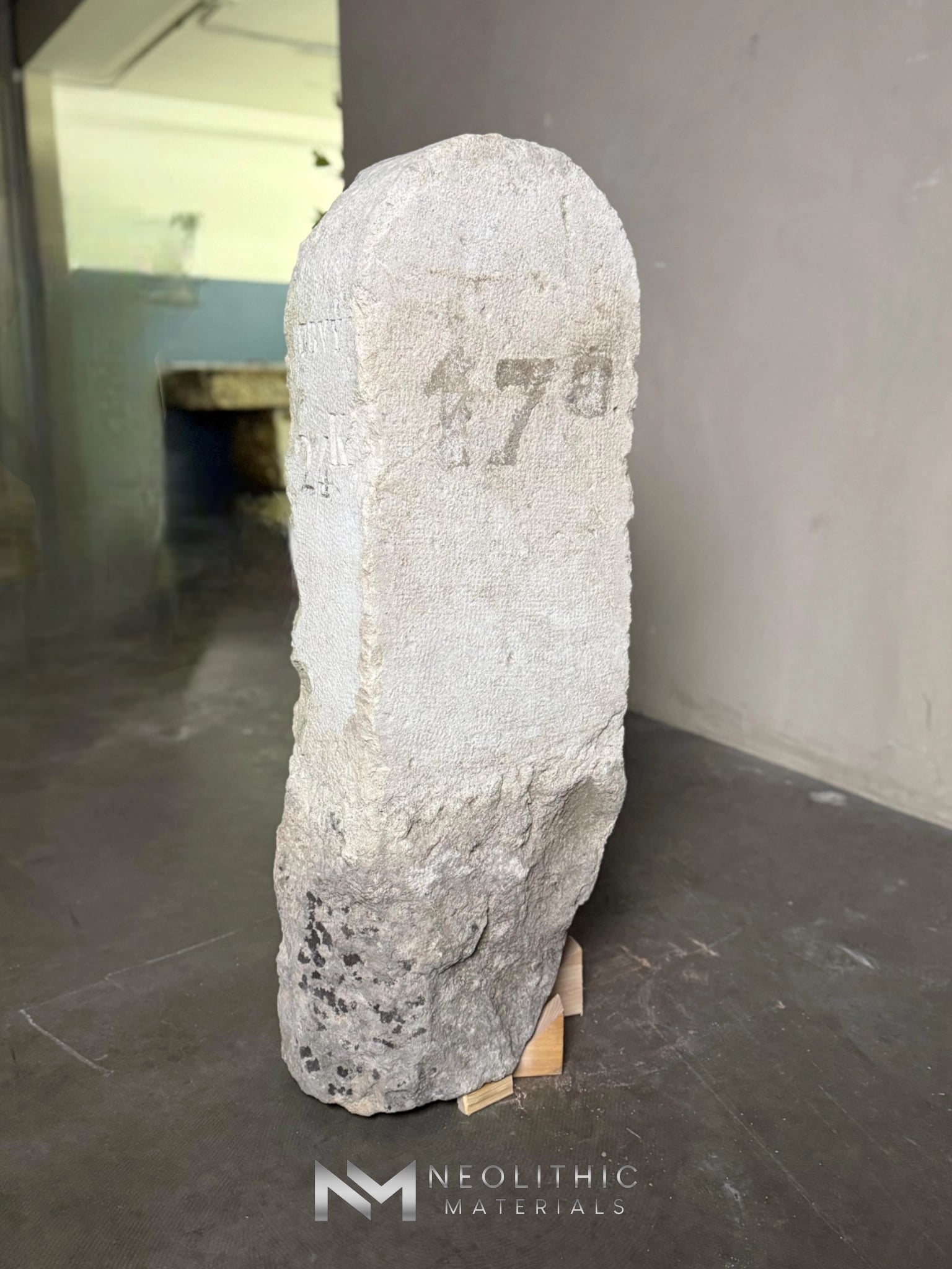 French Antique Mile Marker - Image 8