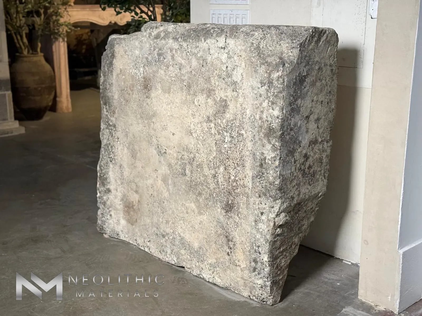 French Antique Foundation Block - Image 2