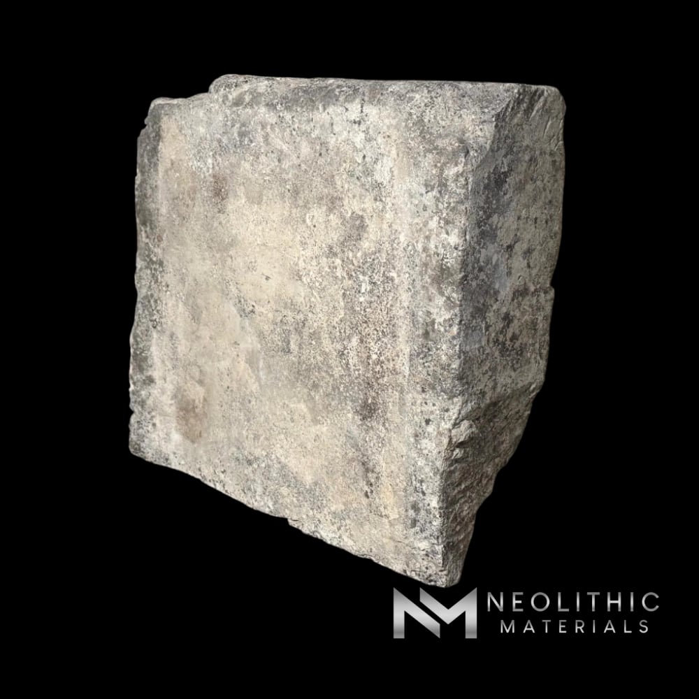 French Antique Foundation Block