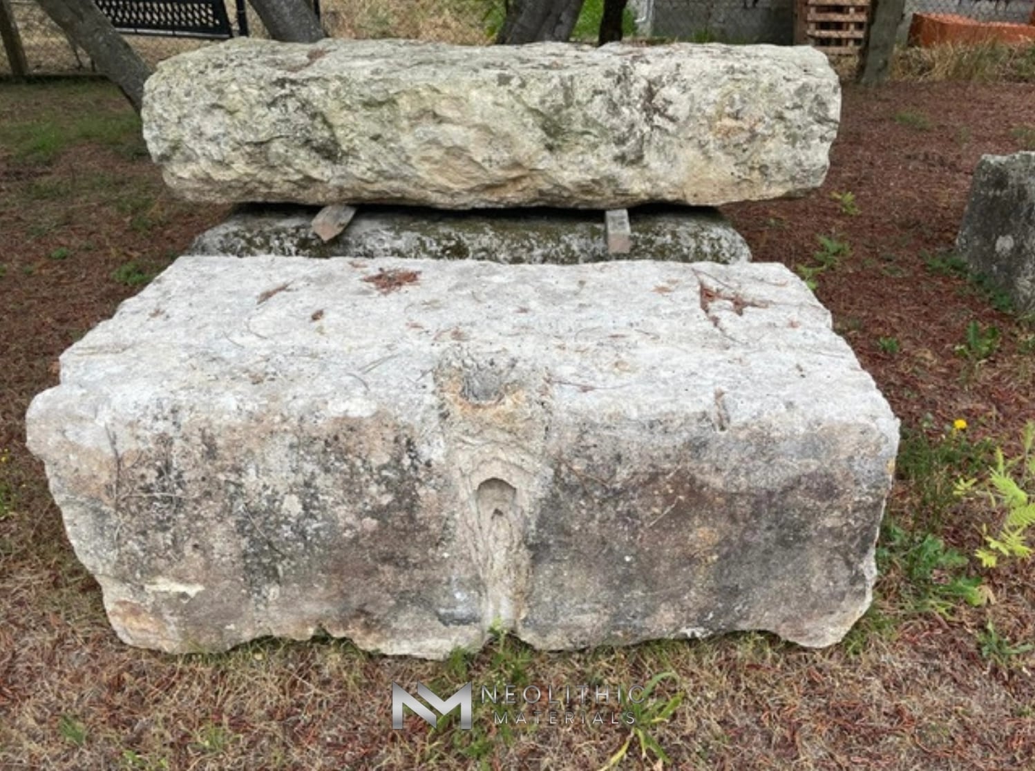 French Antique Stone Tree