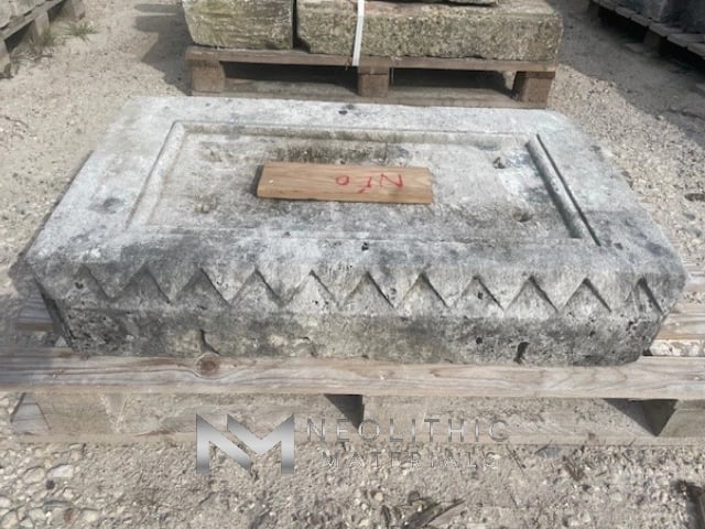 French Antique Stone Sink - Image 1