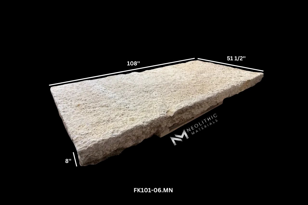 French Antique Limestone Slab - Image 7