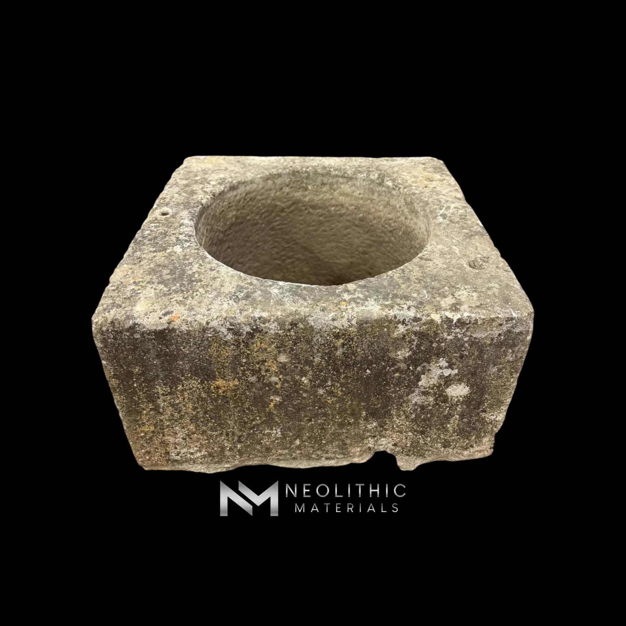 French Antique 19th Century Limestone Wellhead