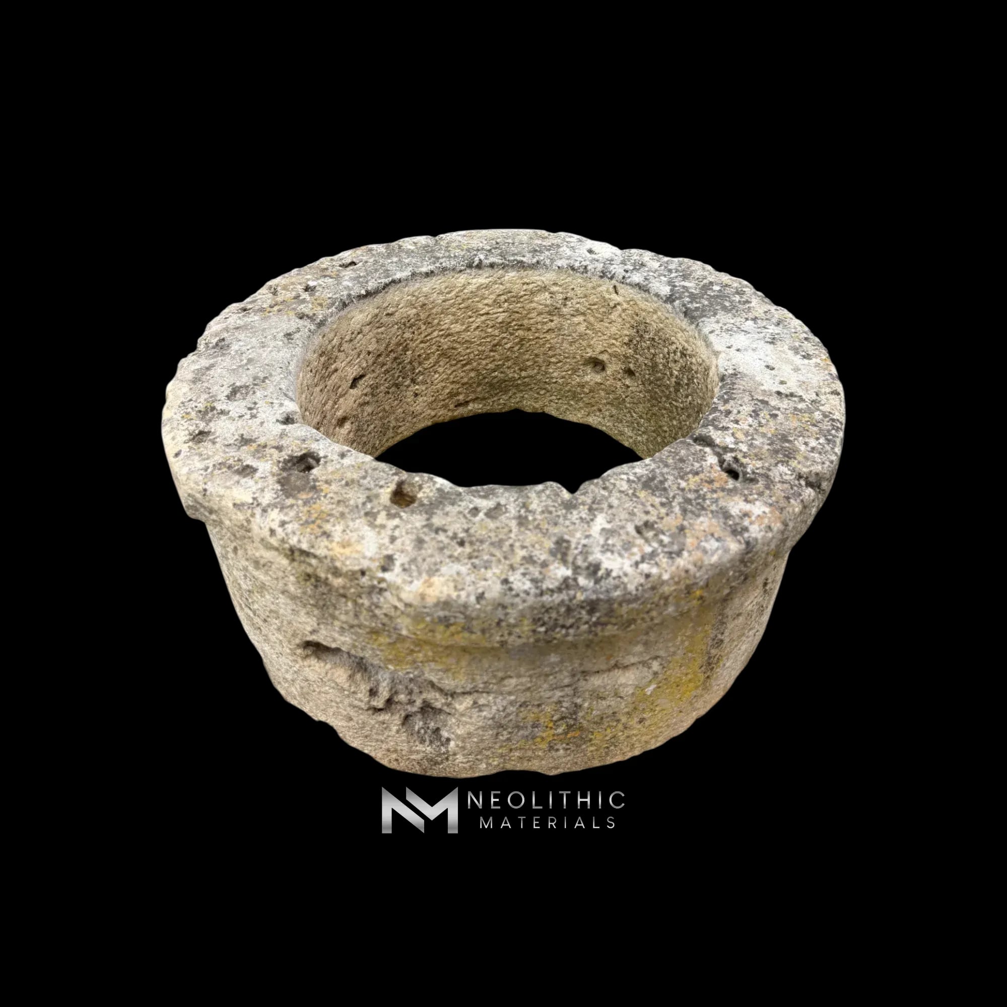 French Antique 18th Century Limestone Wellhead
