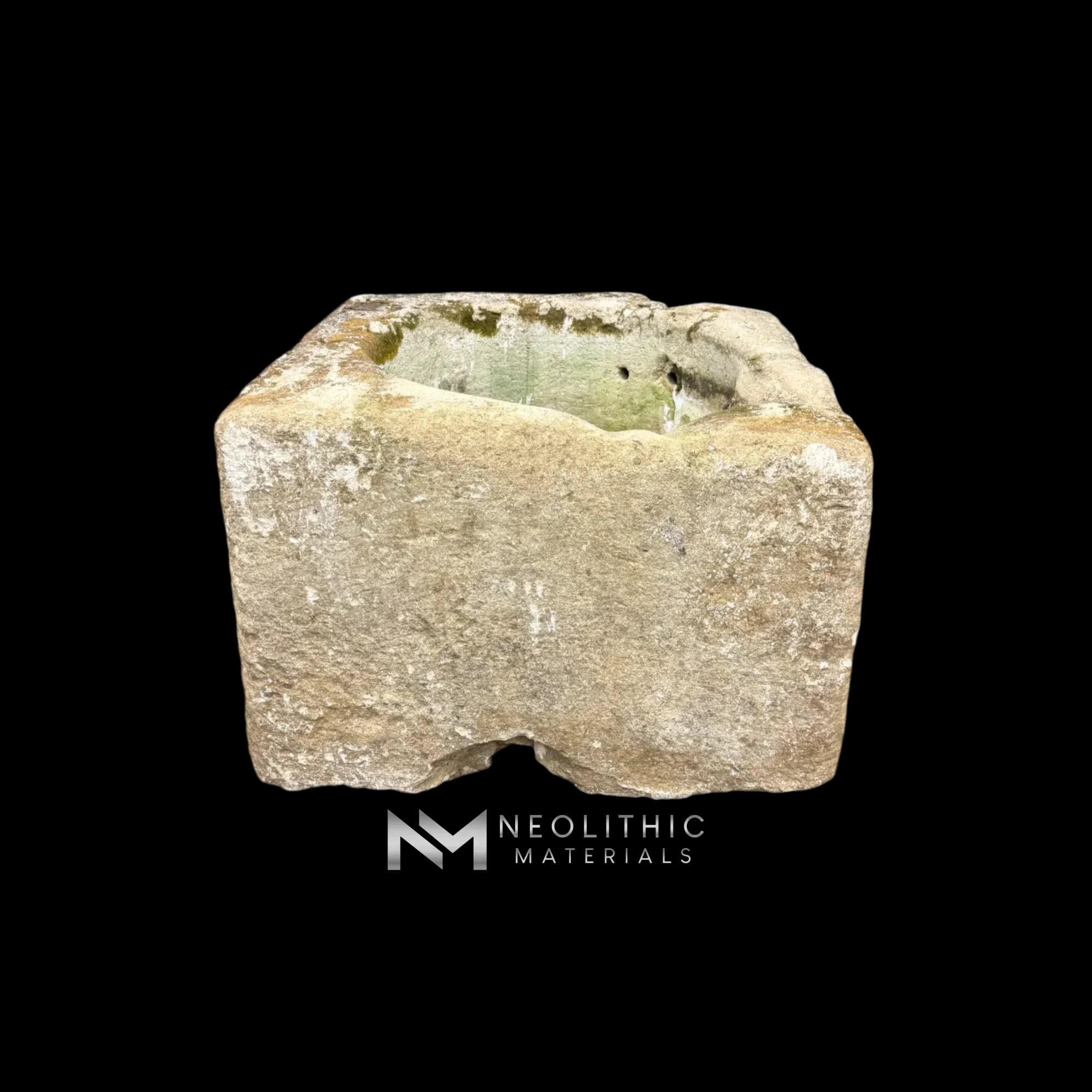 French Antique 19th Century Limestone Wellhead