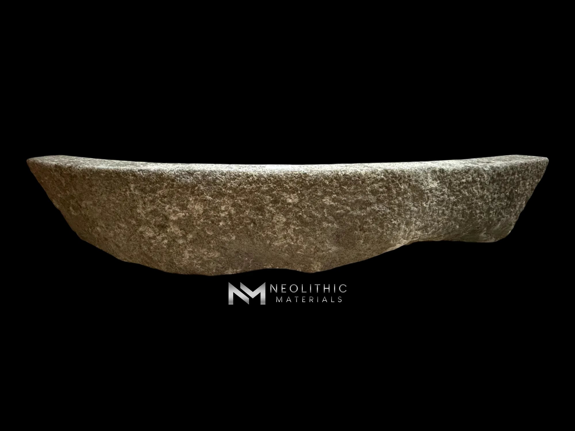 French Antique Granite Stone Mill used as Bench - Image 7