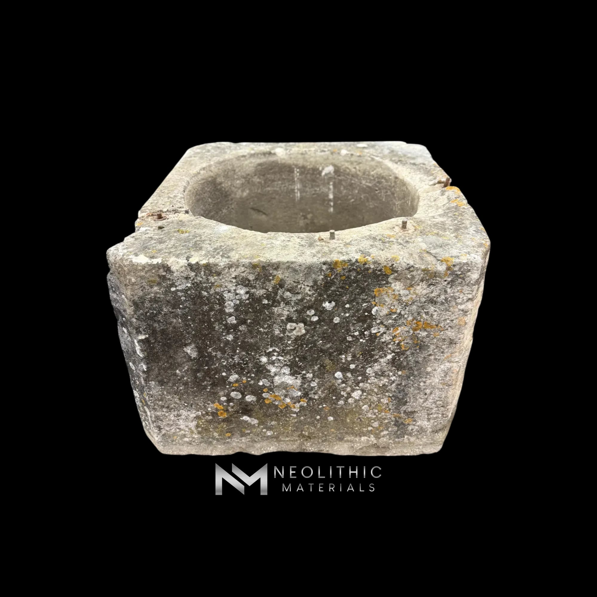 French Antique 19th Century Limestone Wellhead