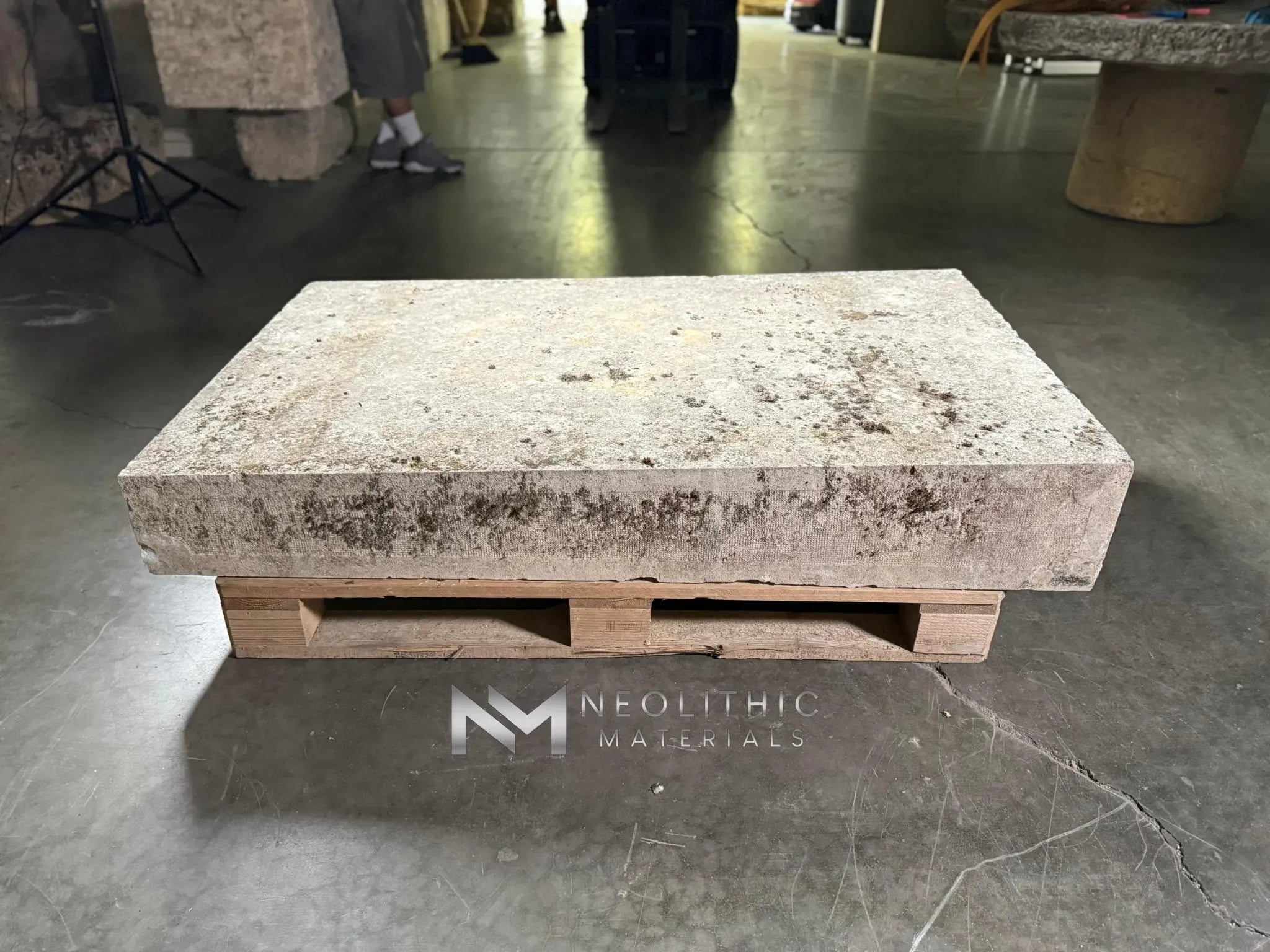 French Antique Foundation Slab - Image 1