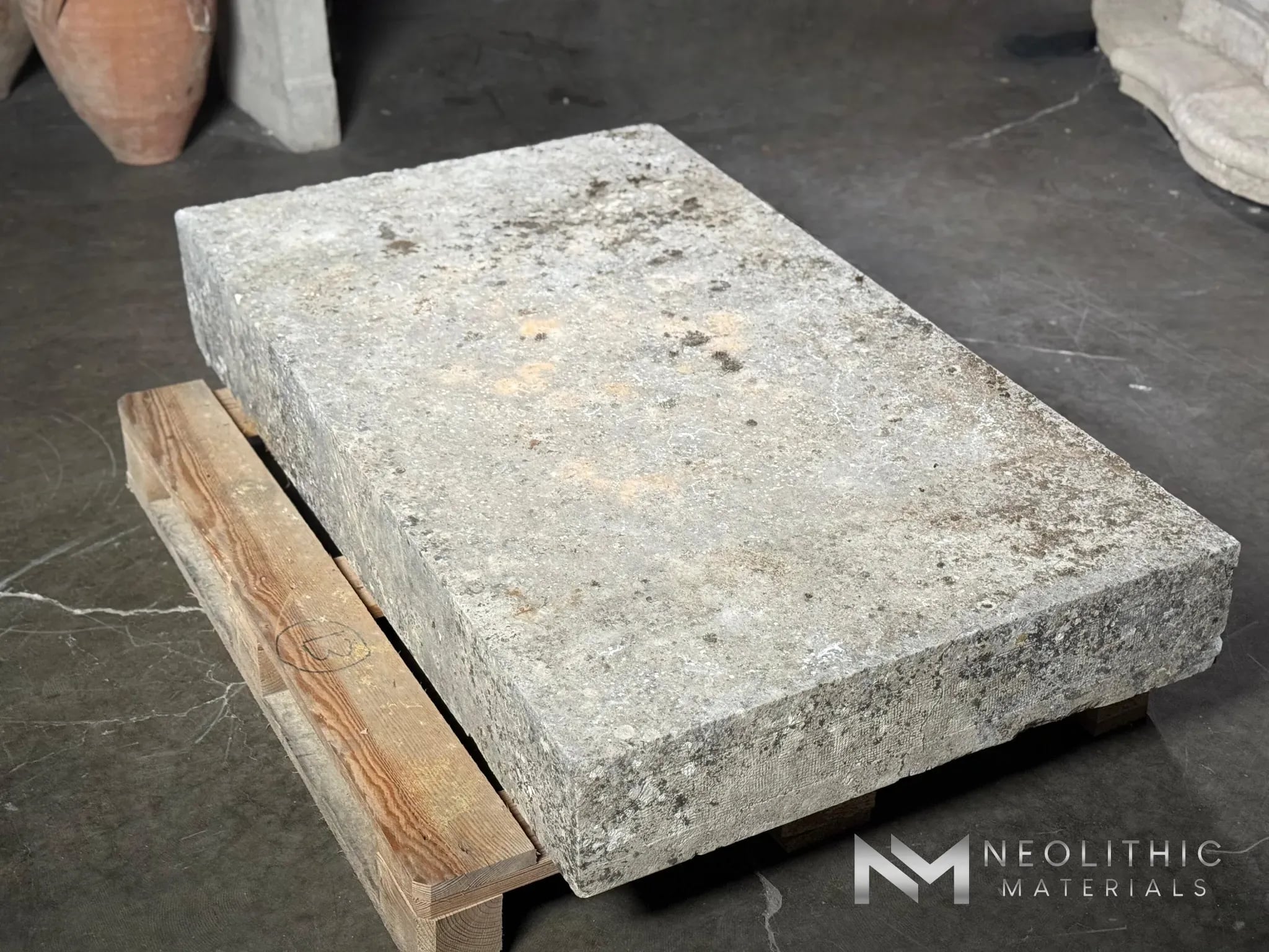 French Antique Foundation Slab - Image 2