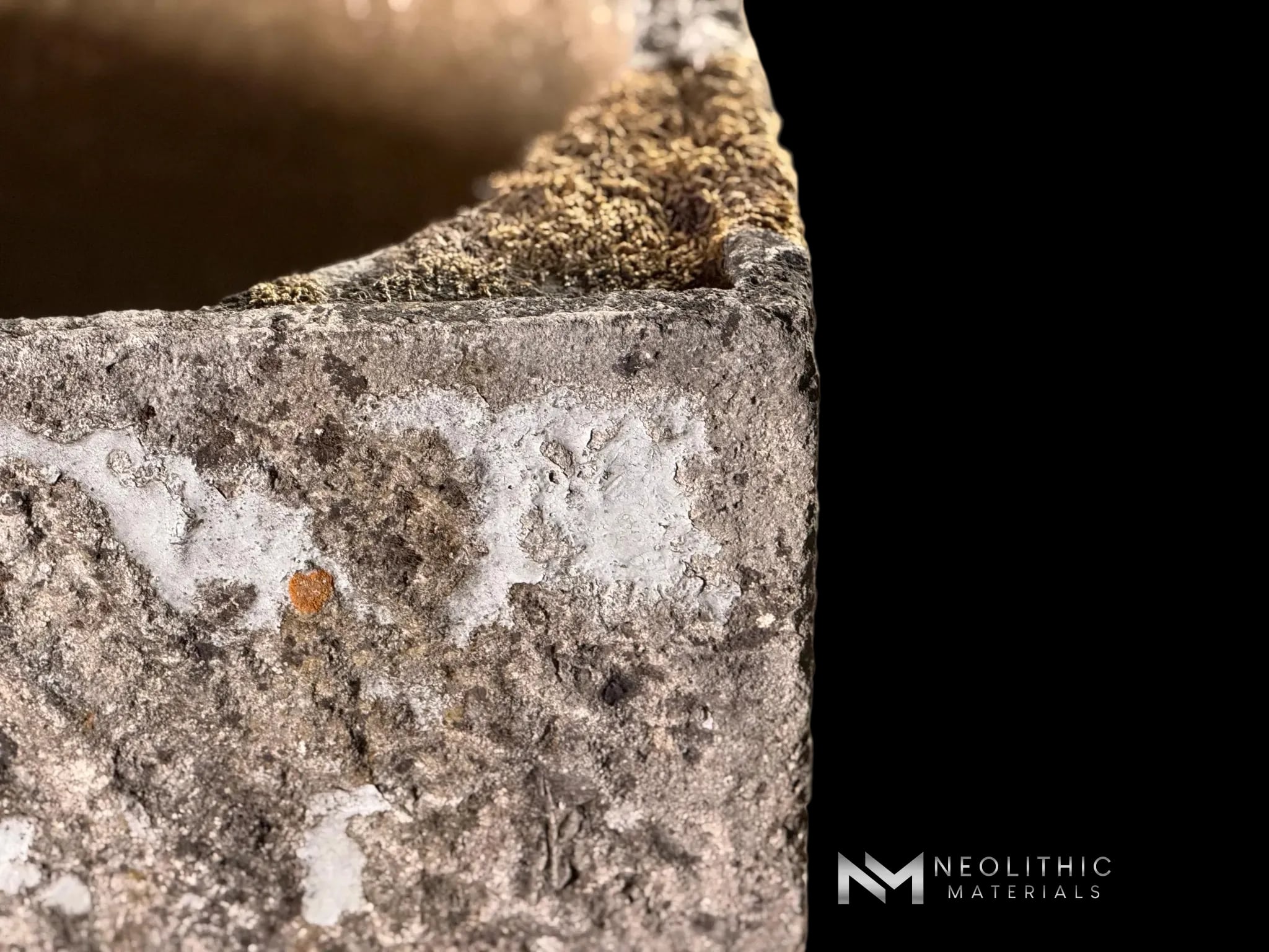 French Antique 19th Century Square Limestone Trough - Image 8