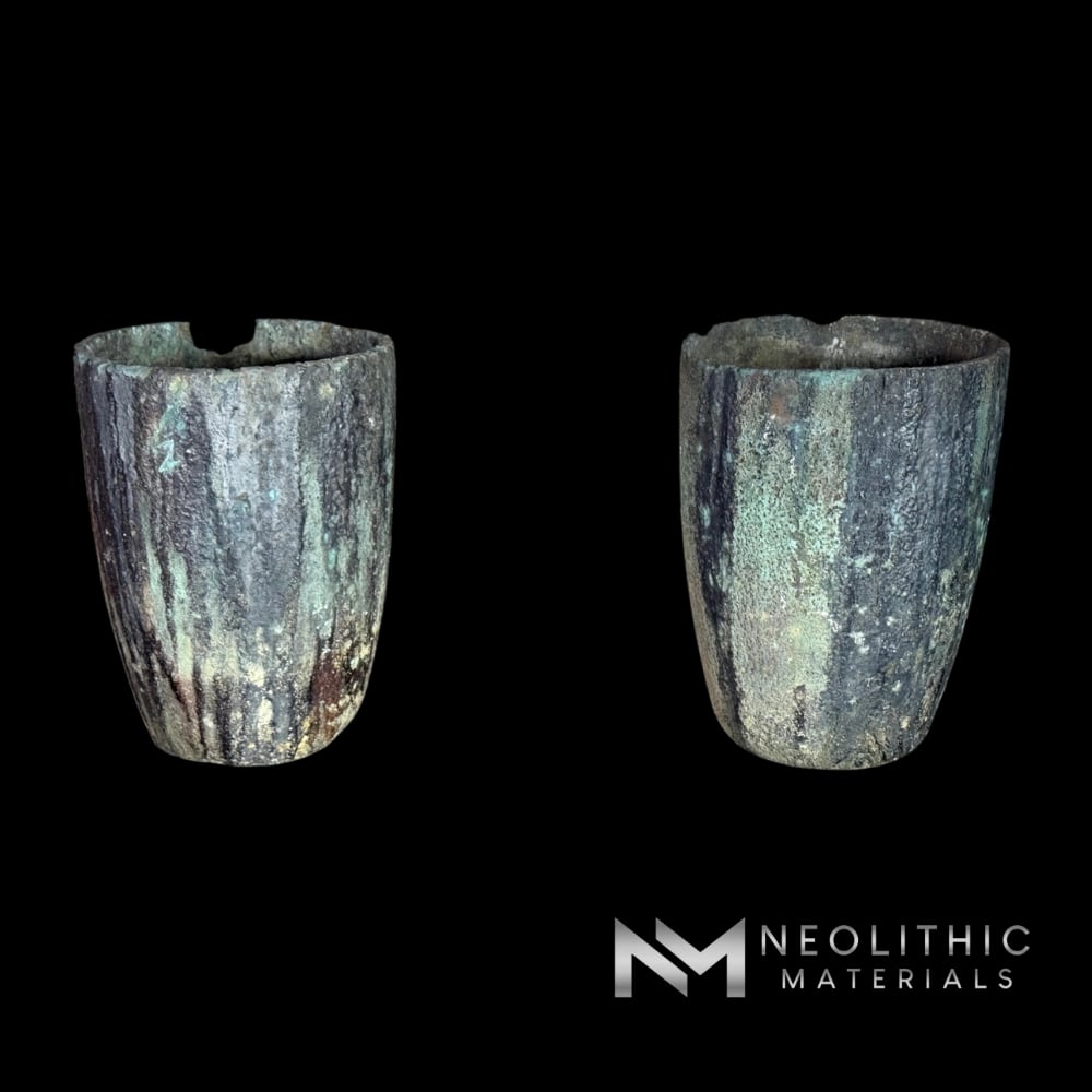 French Antique Large Crucibles (Pair)