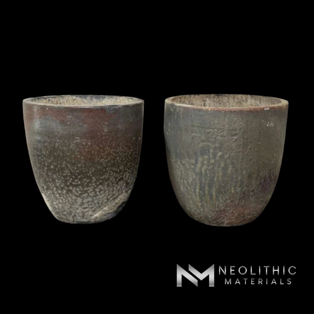 French Antique Foundry Crucibles (Pair)