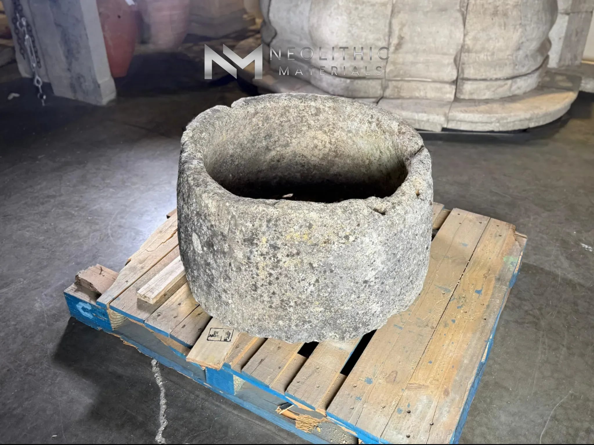 French Antique Limestone Well - Image 3