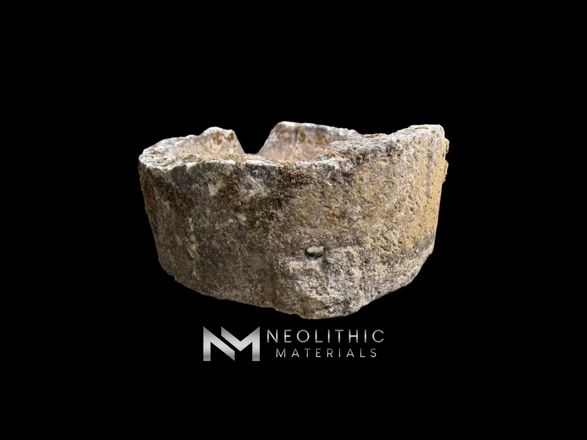 French Antique 18th Century Limestone Trough