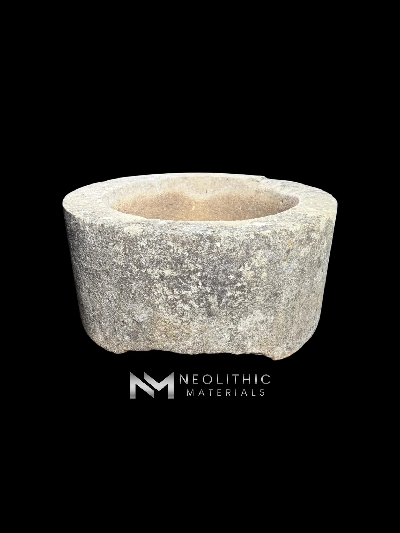 French Antique 19th Century Limestone Wellhead