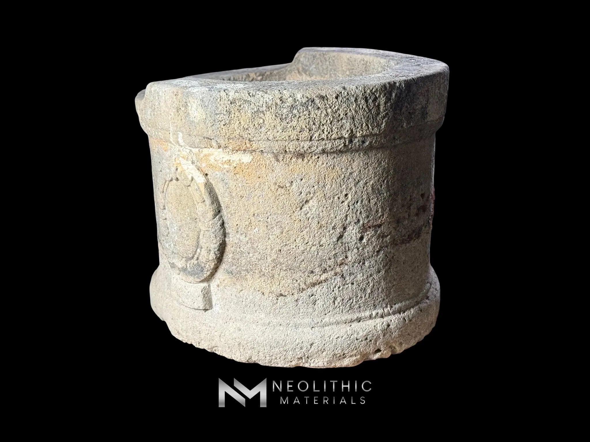French Antique 18th Century Limestone Well - Image 4