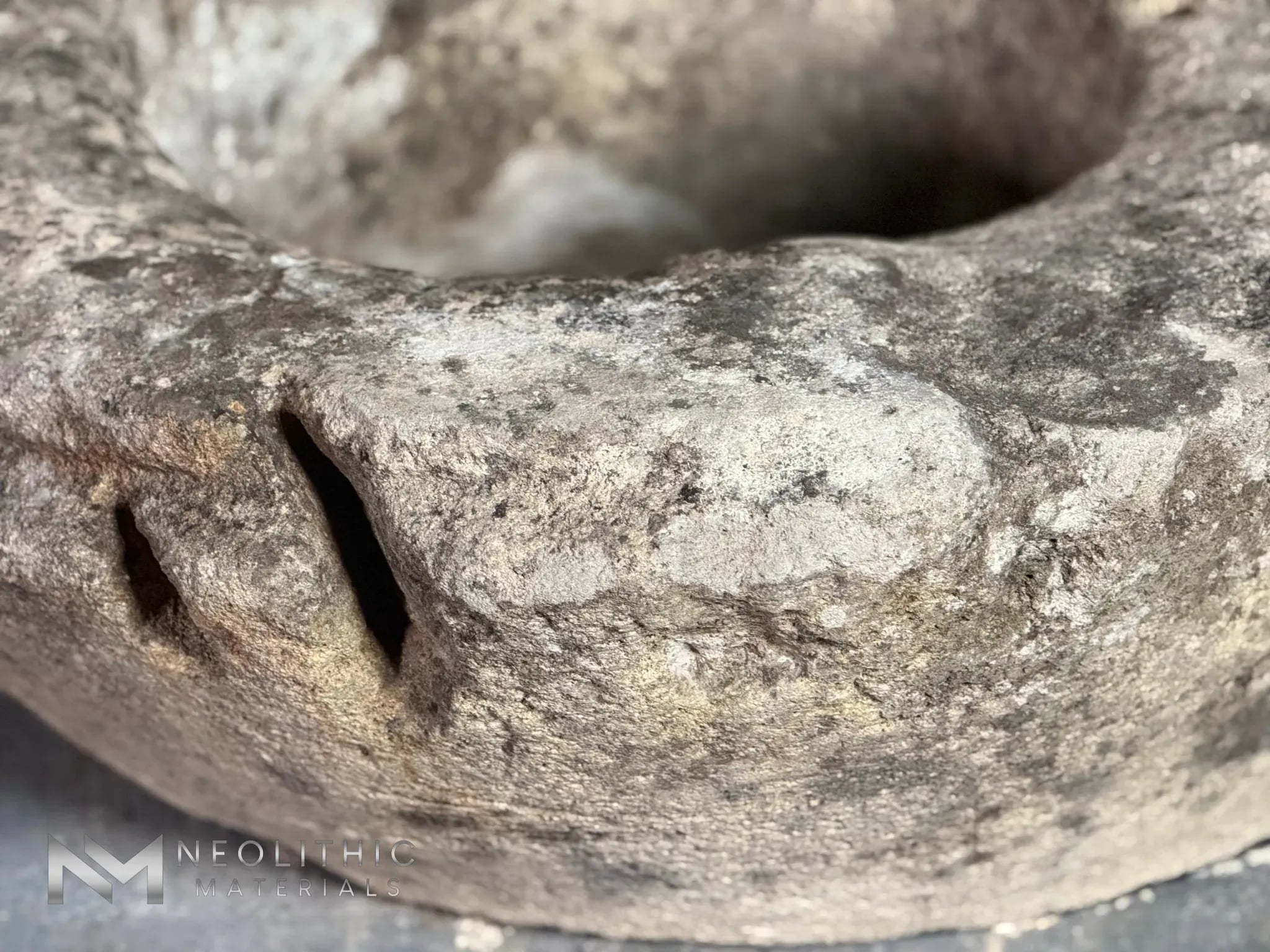 French Antique 19th Century Limestone Wellhead - Image 4