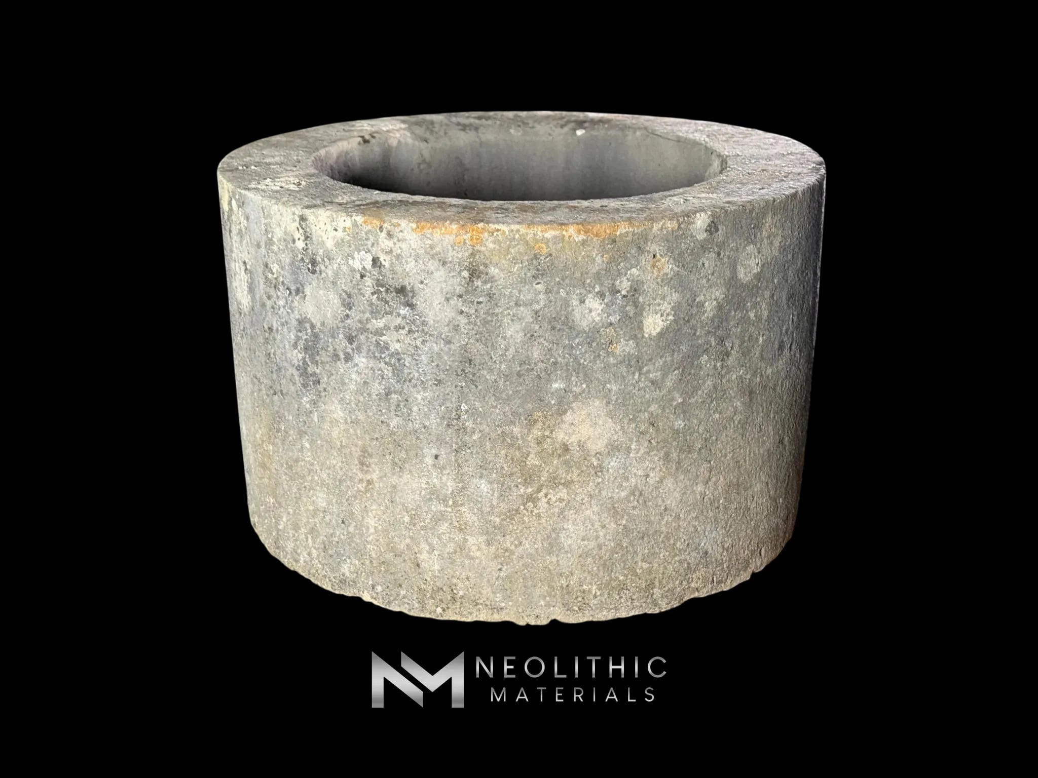 French Antique 19th Century Limestone Wellhead