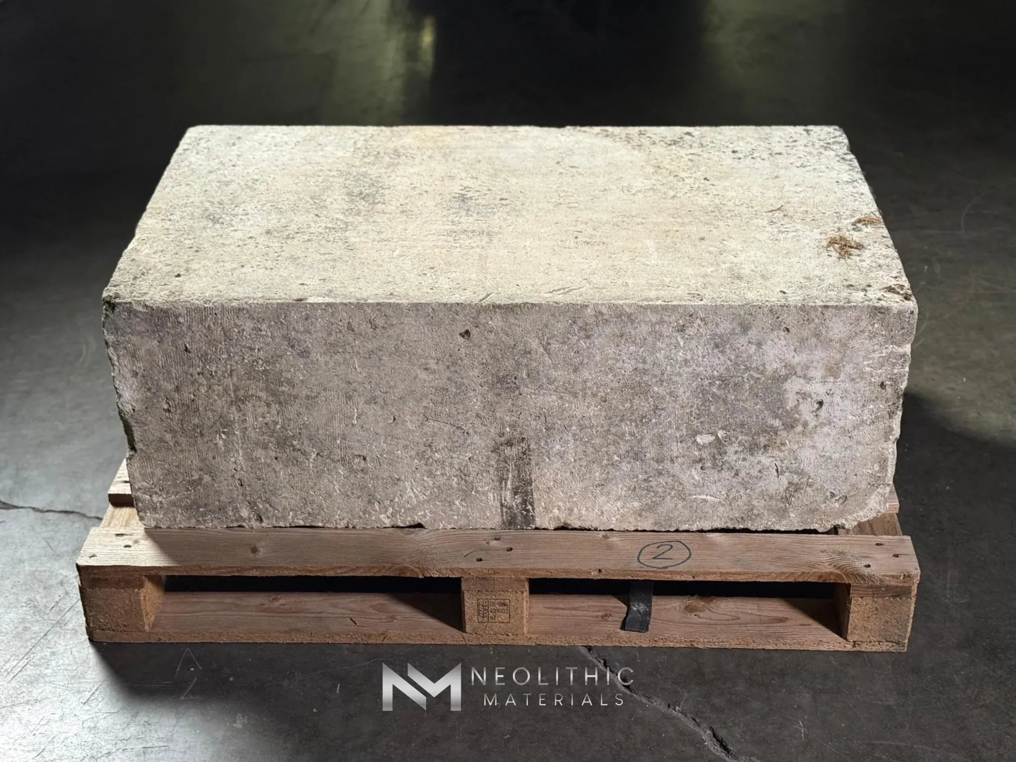 French Antique Foundation Slab - Image 1