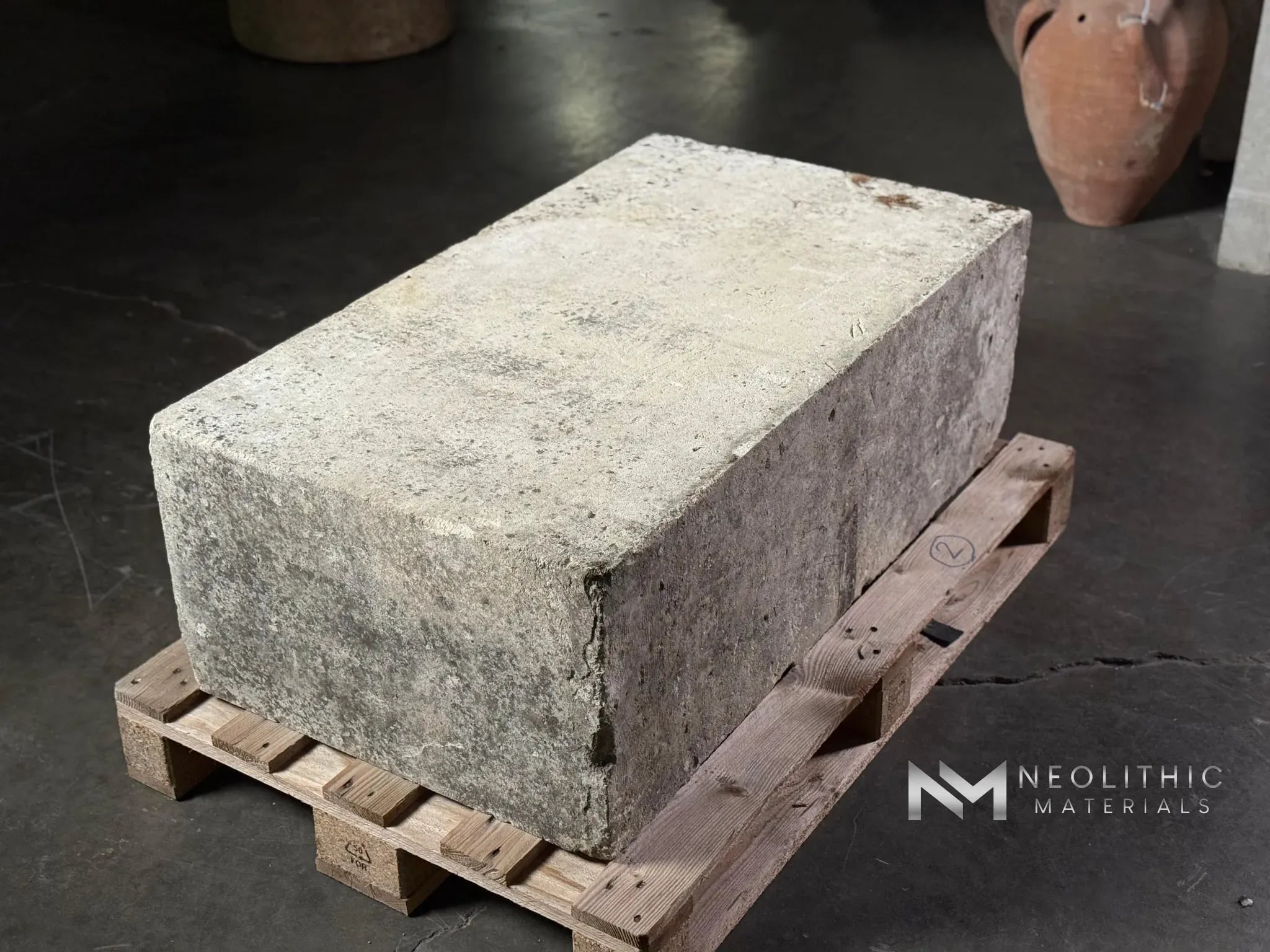 French Antique Foundation Slab - Image 3