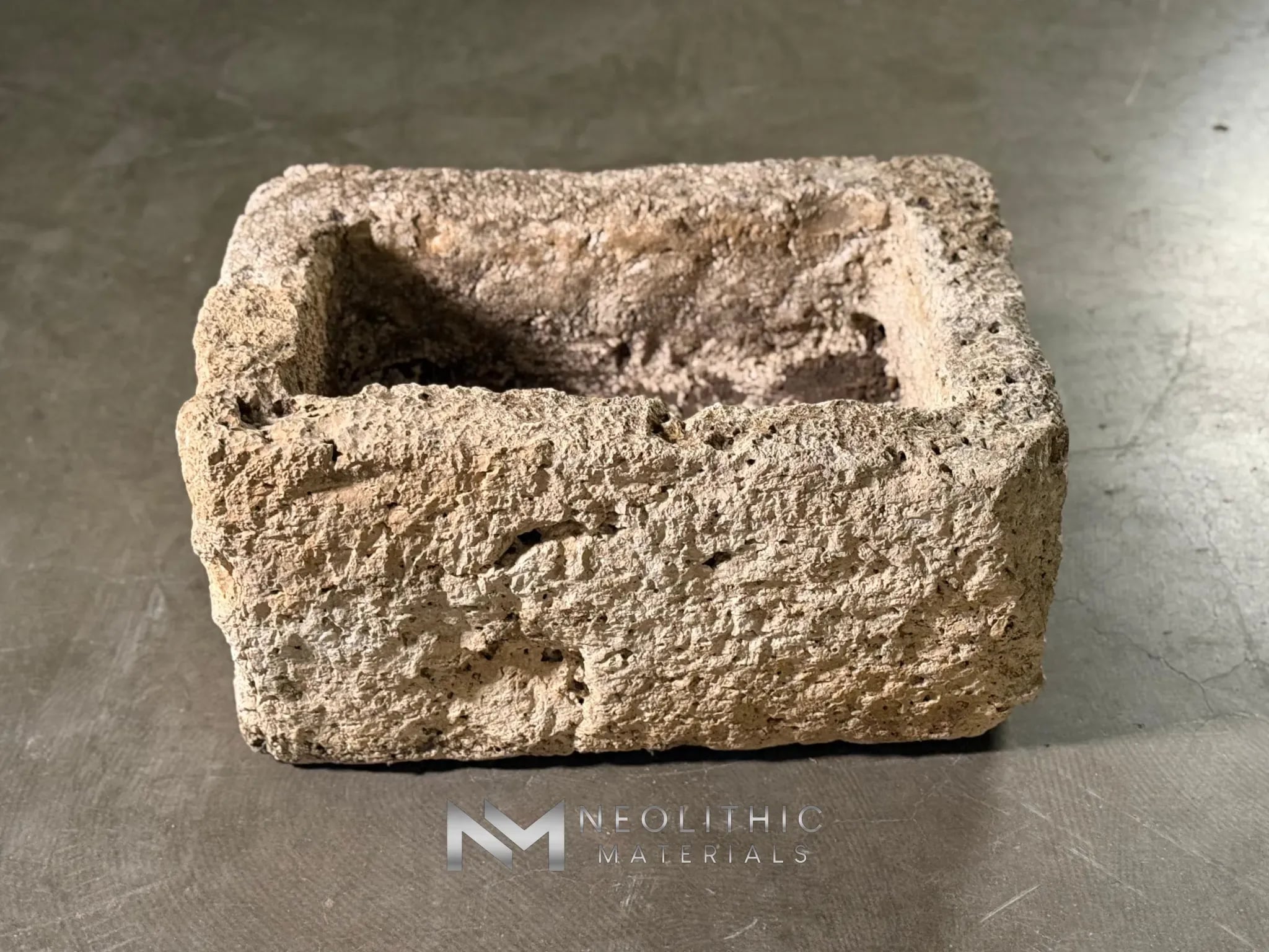 French Antique Limestone Trough - Image 2