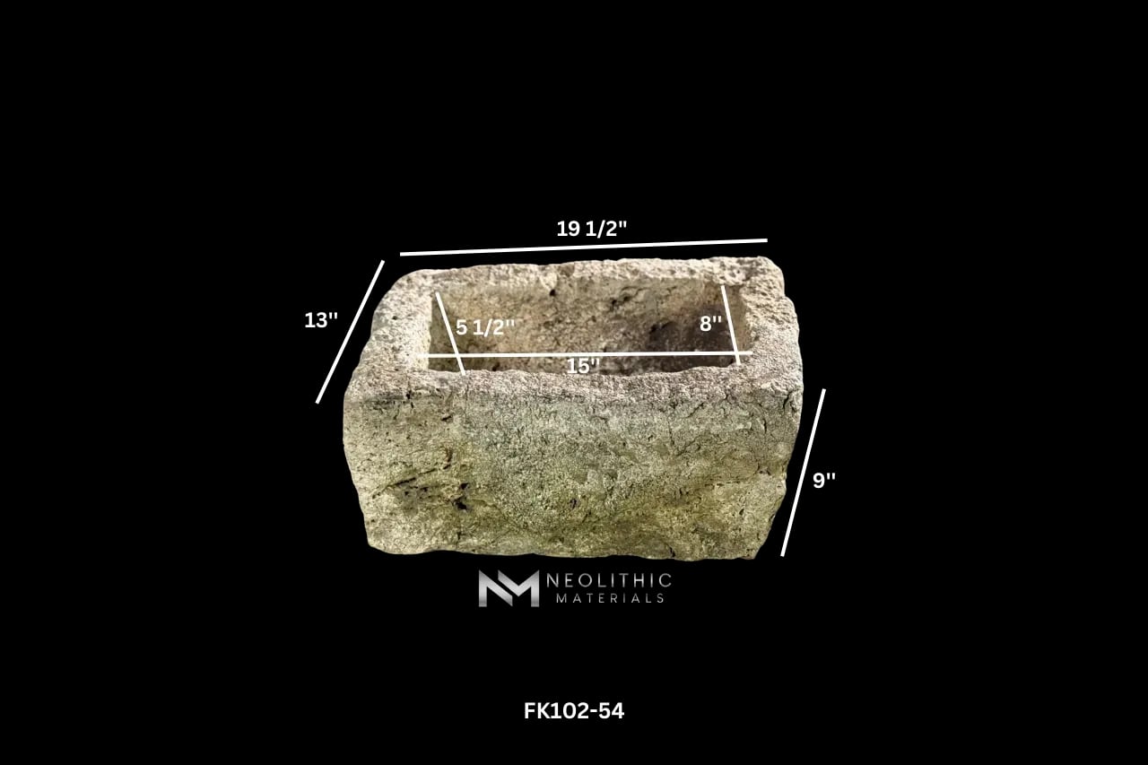 French Antique Limestone Trough - Image 6