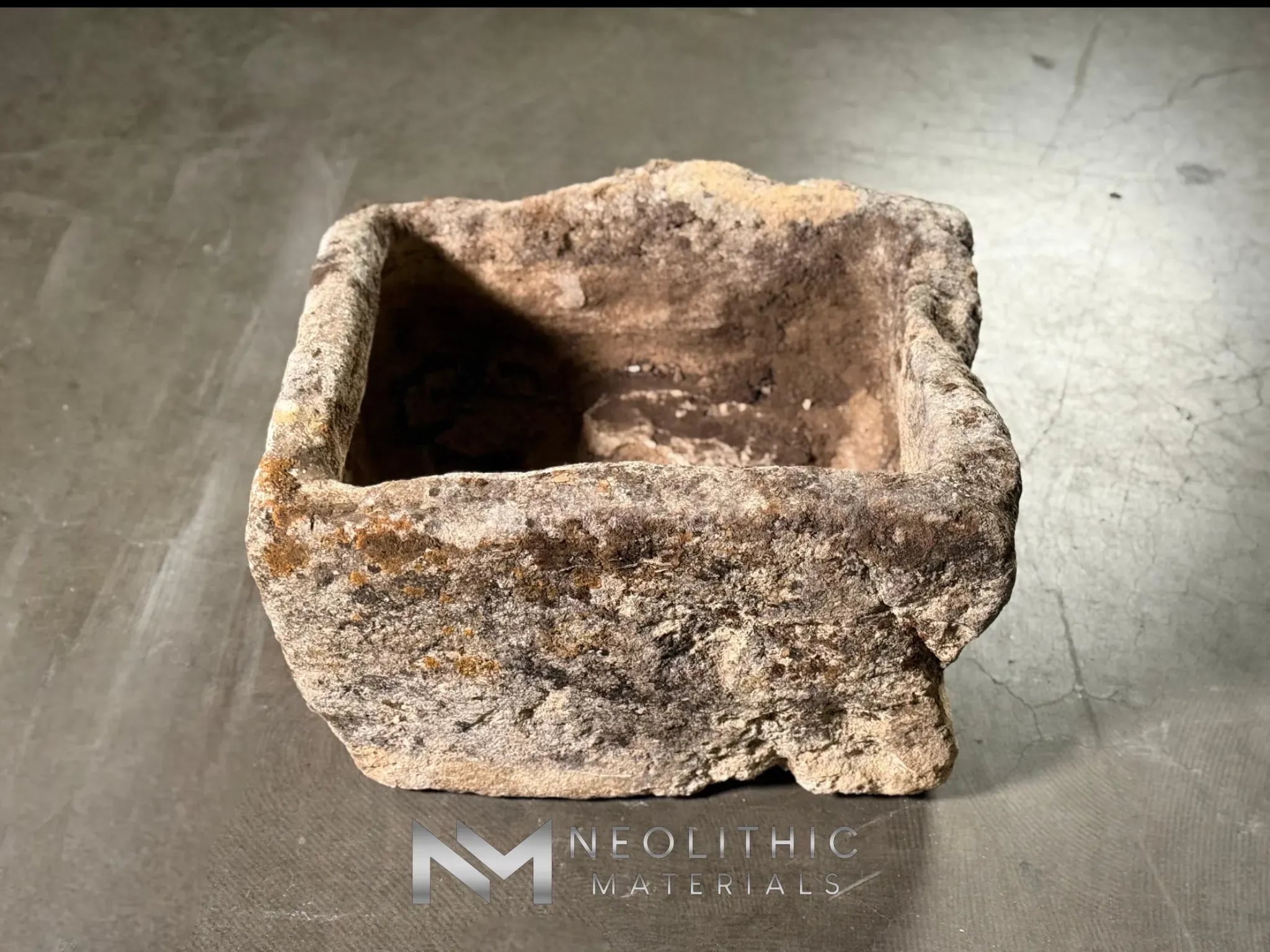 French Antique Limestone Trough - Image 1