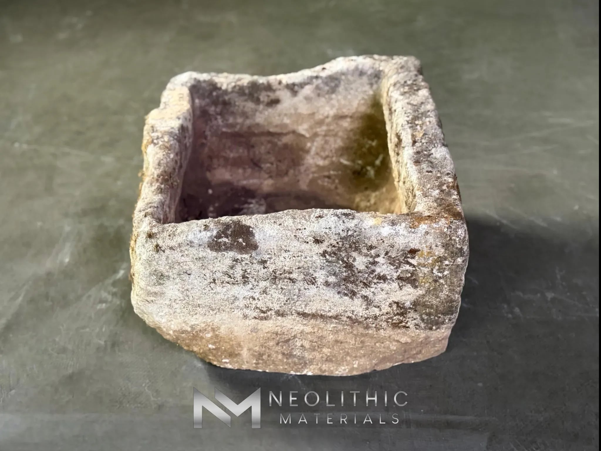 French Antique Limestone Trough - Image 2