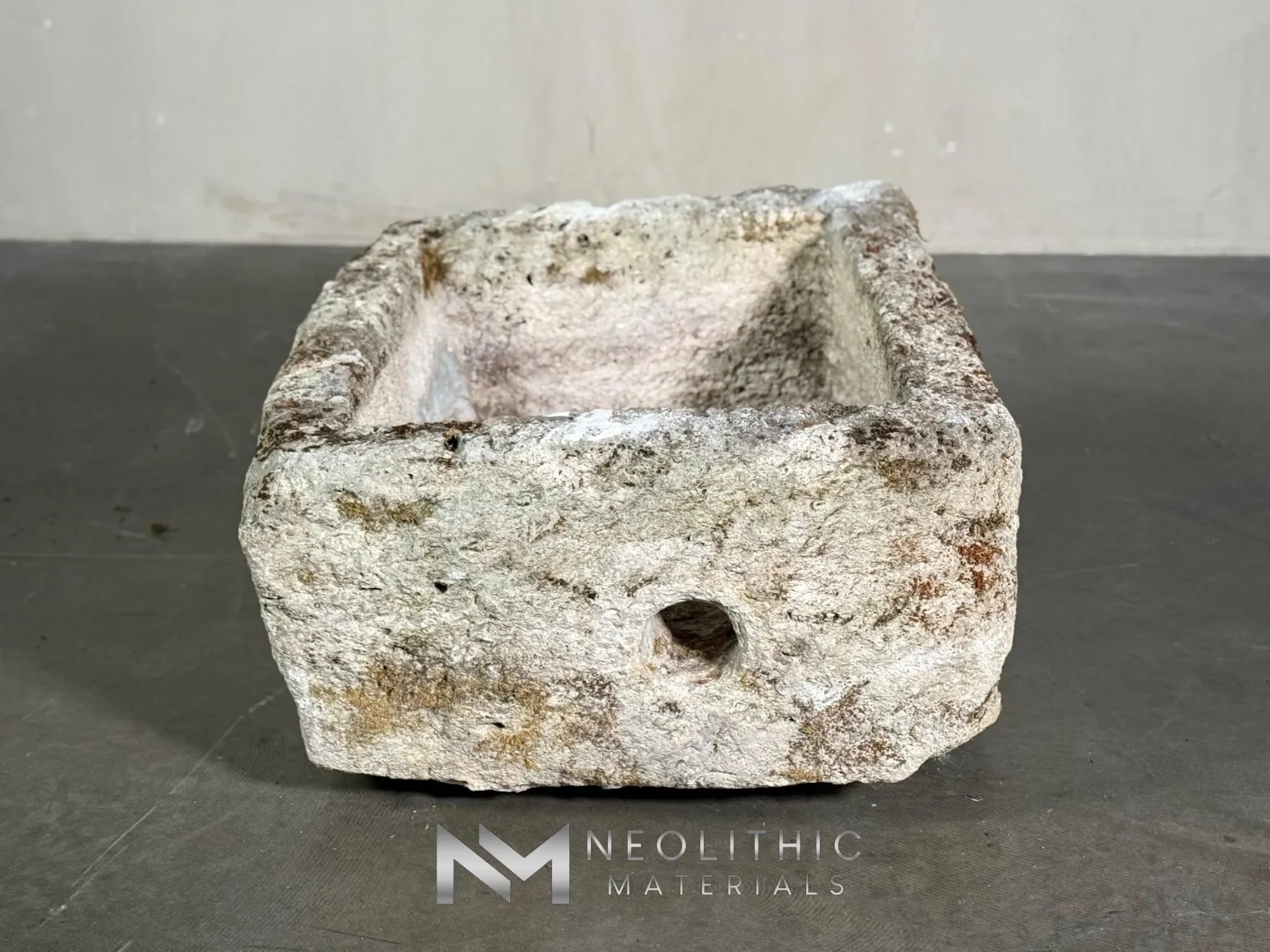 French Antique Limestone Trough - Image 2
