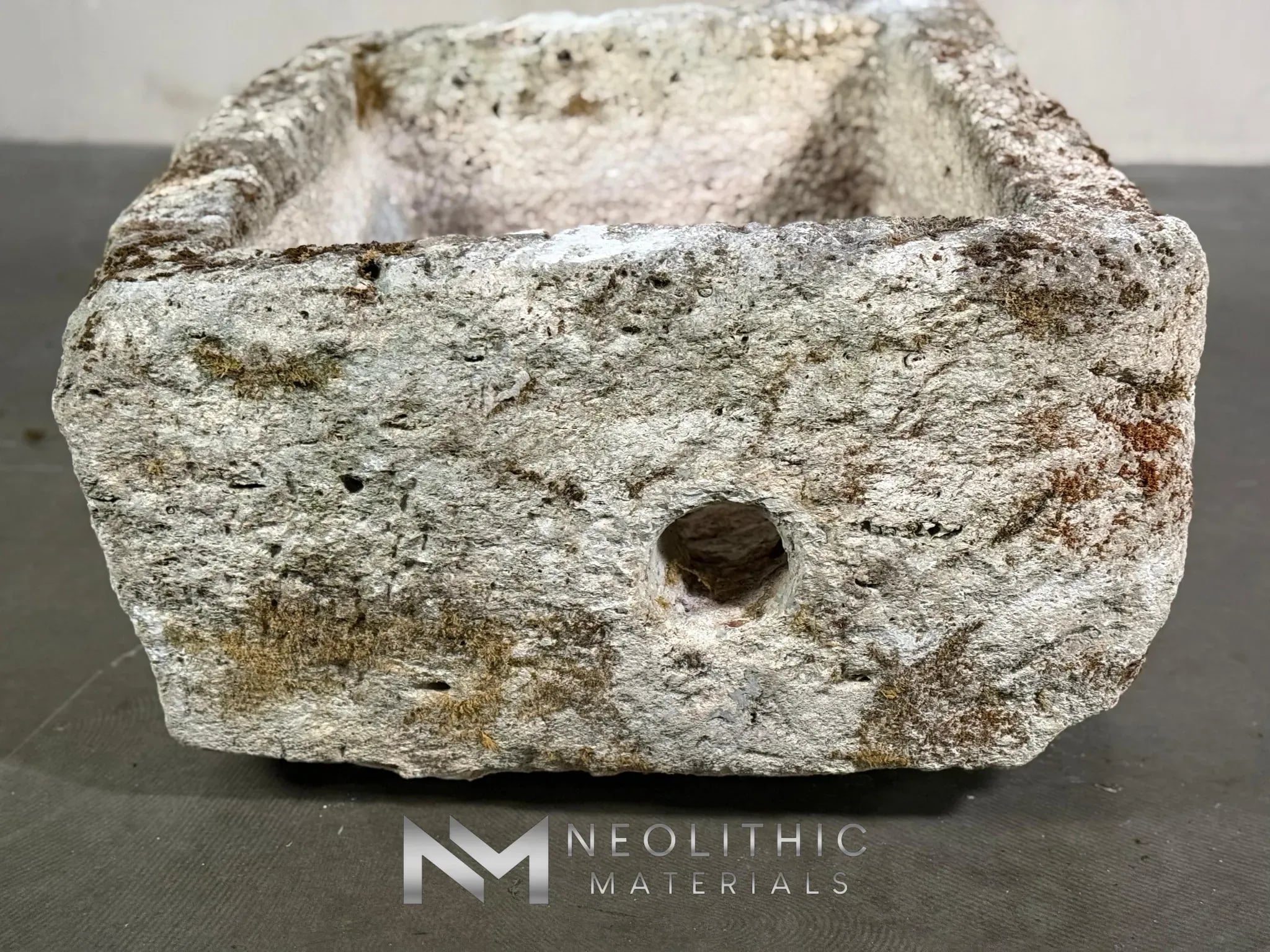 French Antique Limestone Trough - Image 3