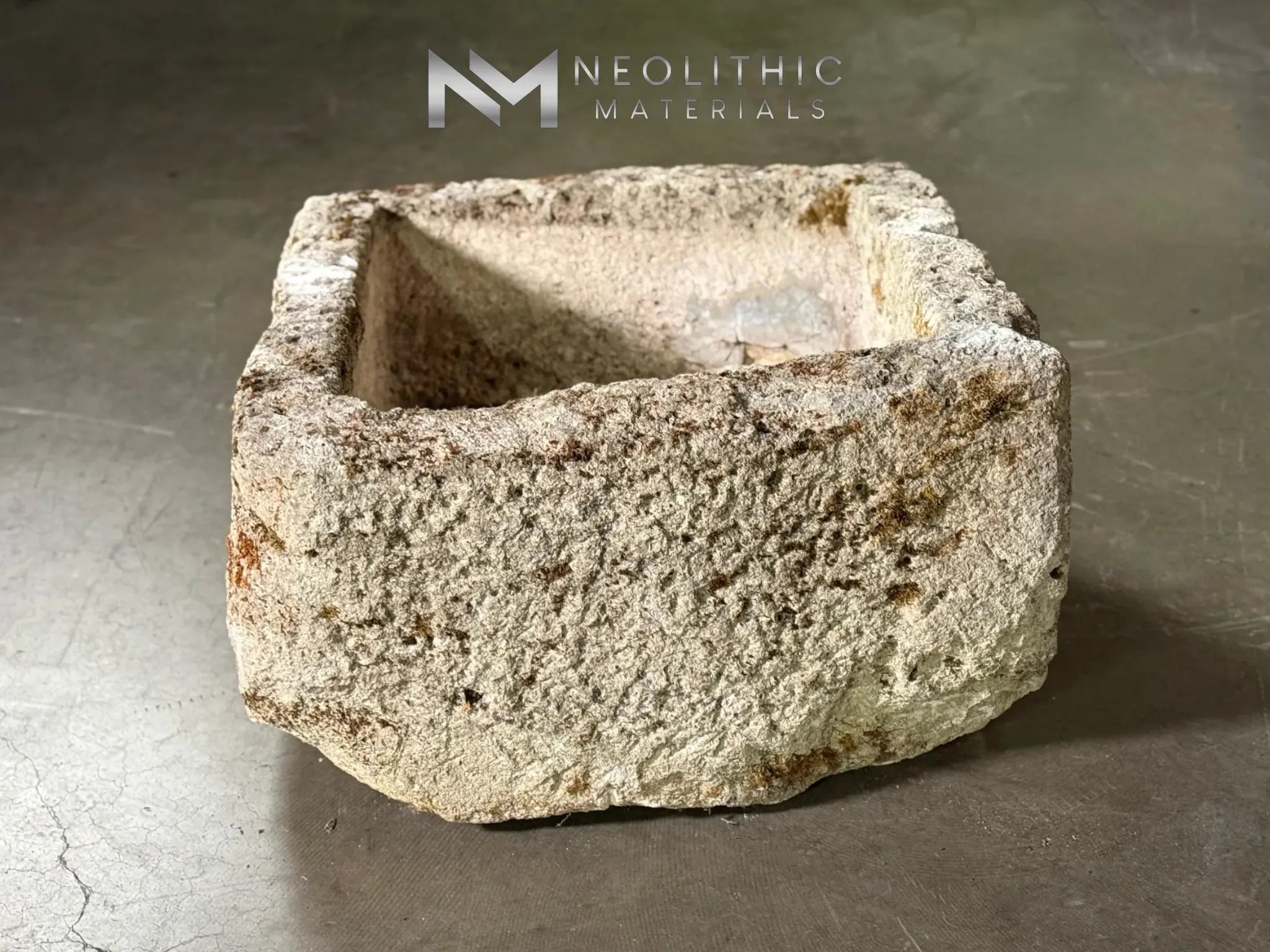 French Antique Limestone Trough - Image 5