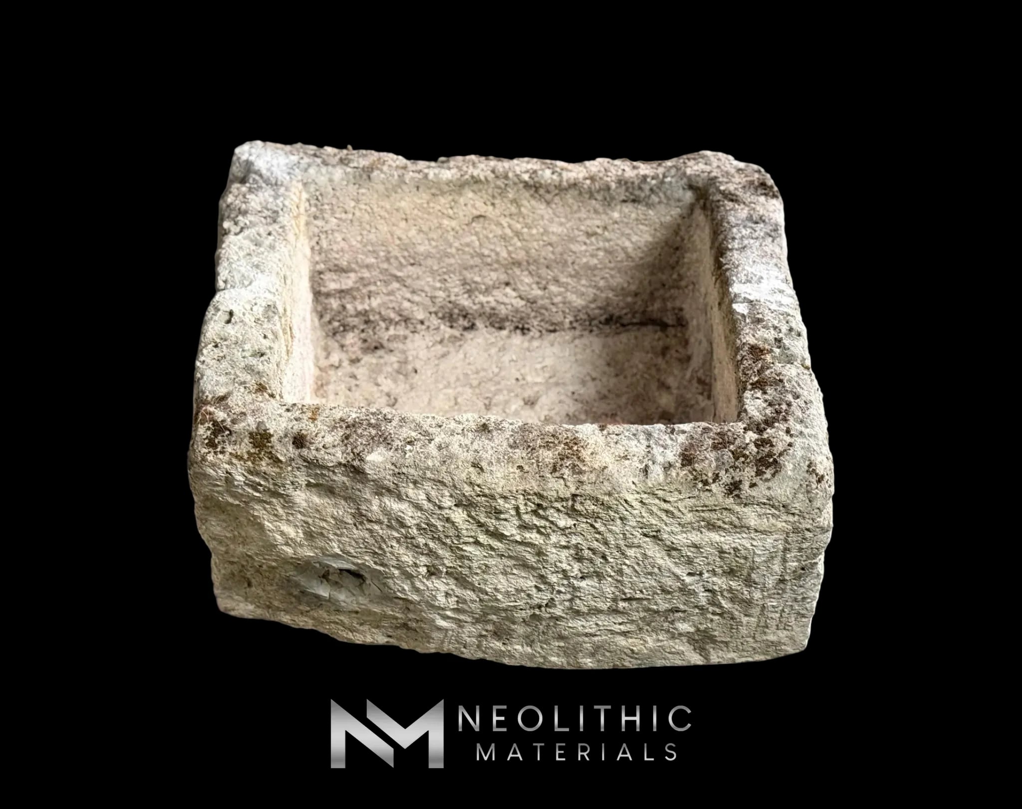 French Antique Limestone Trough