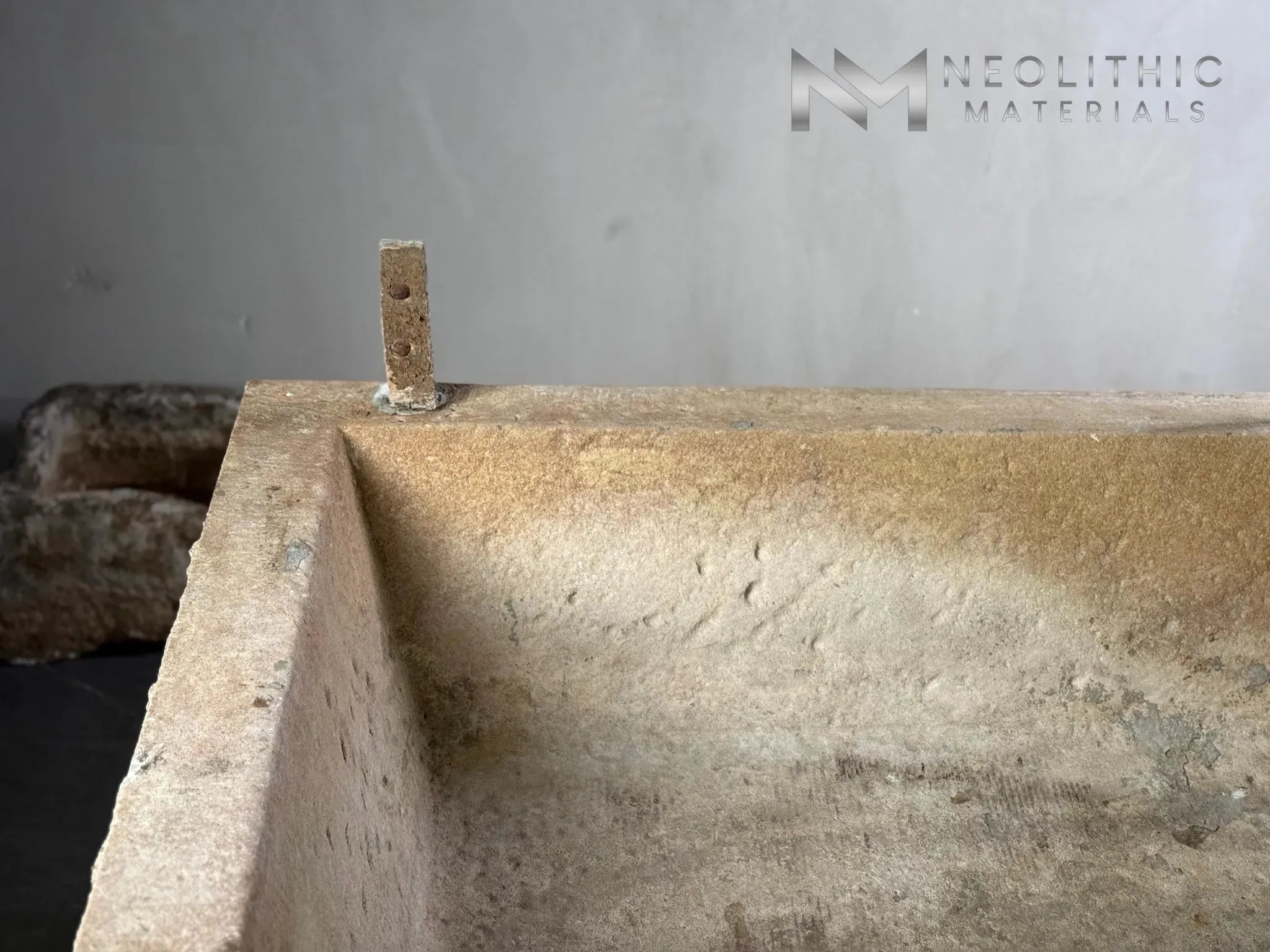 French Antique Limestone Trough - Image 7