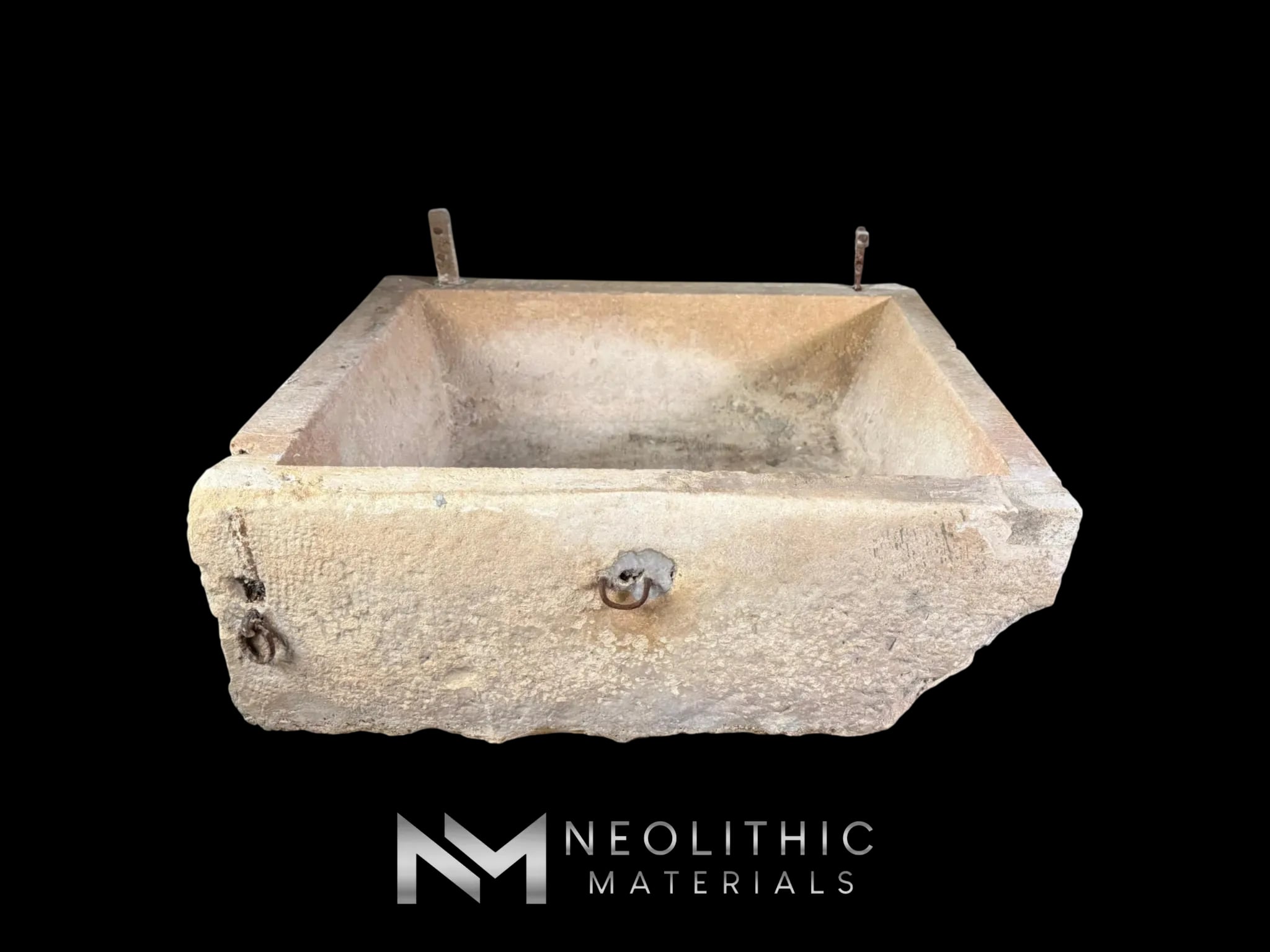 French Antique Limestone Trough
