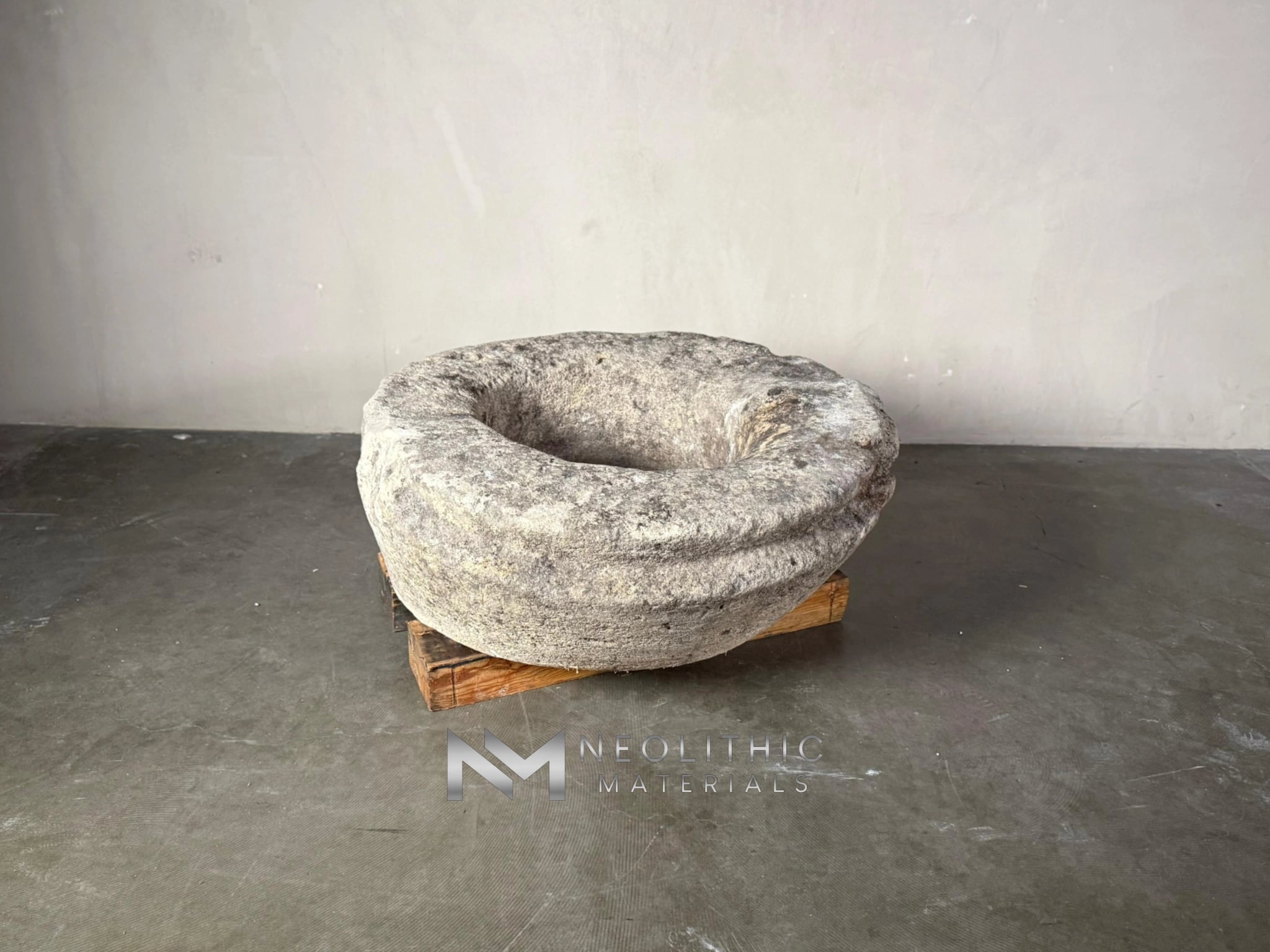 French Antique Limestone Wellhead - Image 1