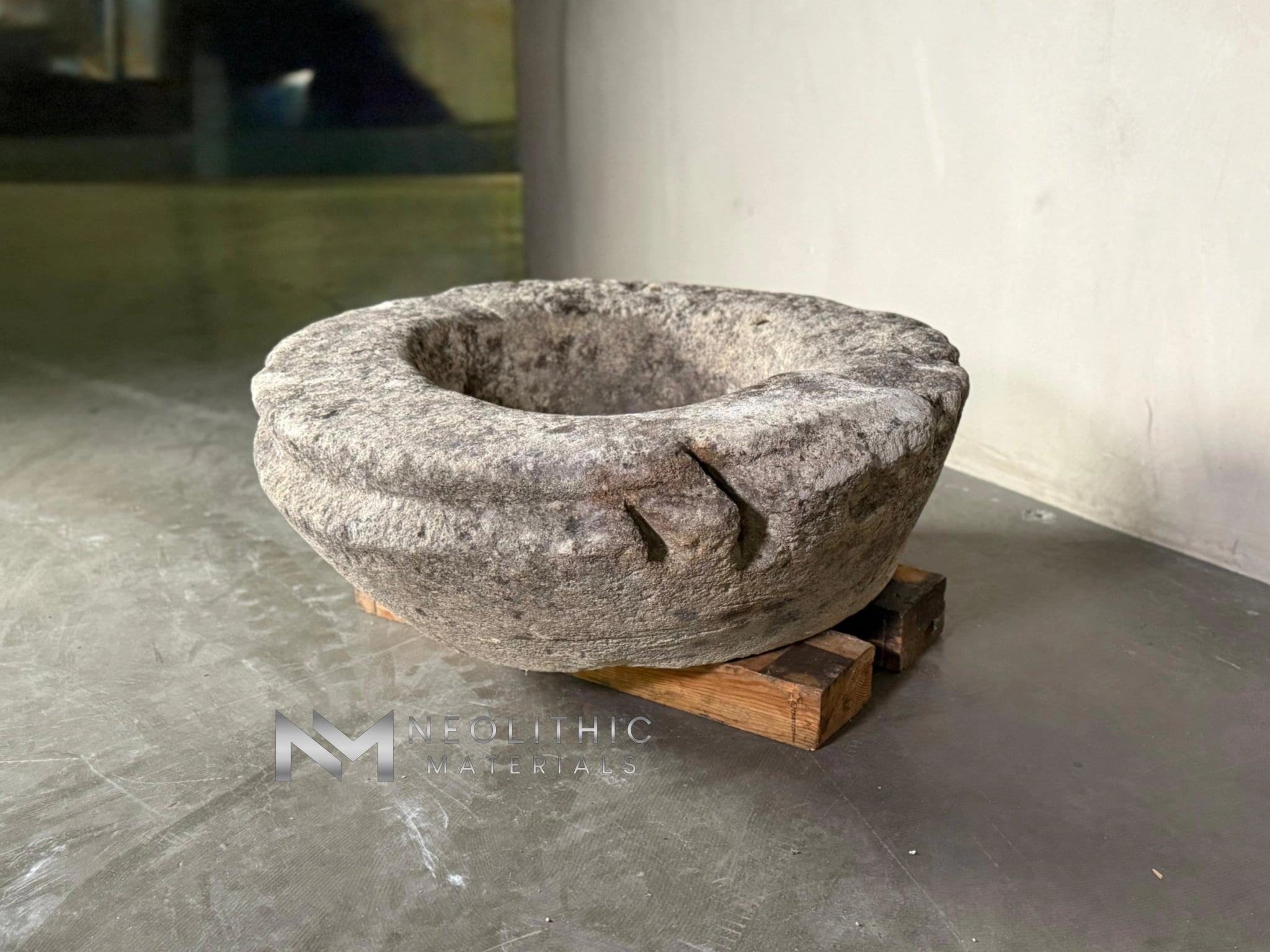 French Antique Limestone Wellhead - Image 2