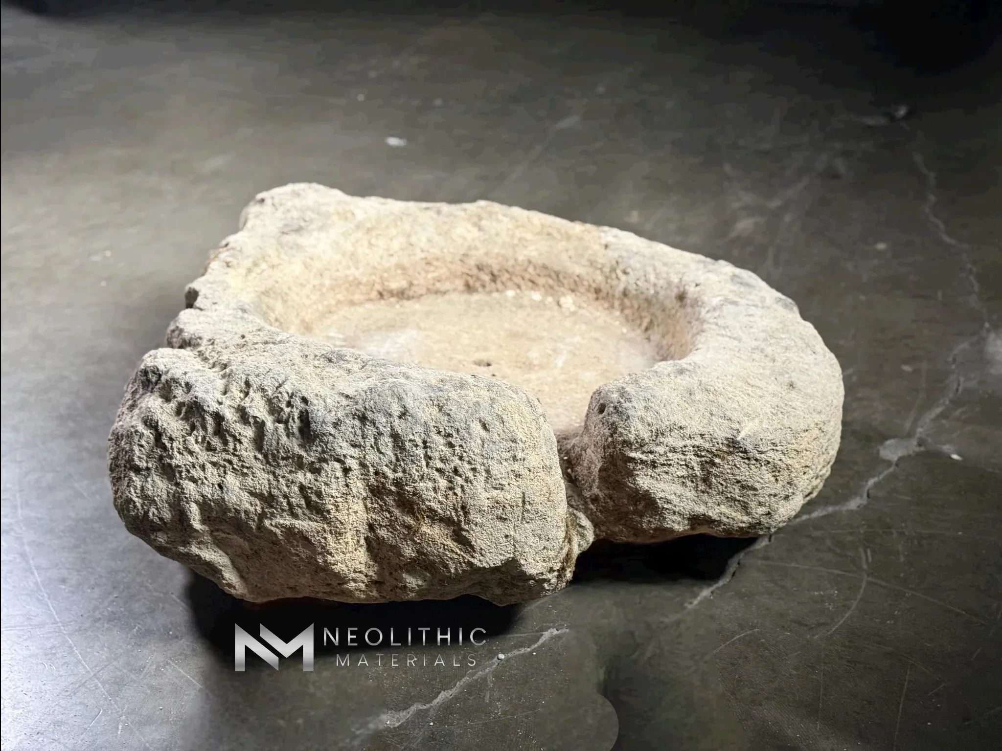 French Antique Limestone Rotary Quern - Image 5