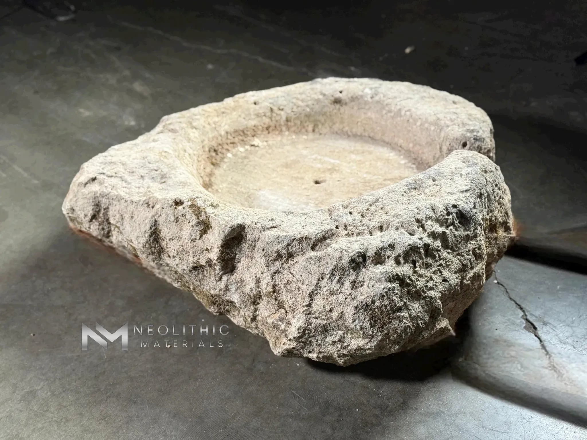 French Antique Limestone Rotary Quern - Image 6