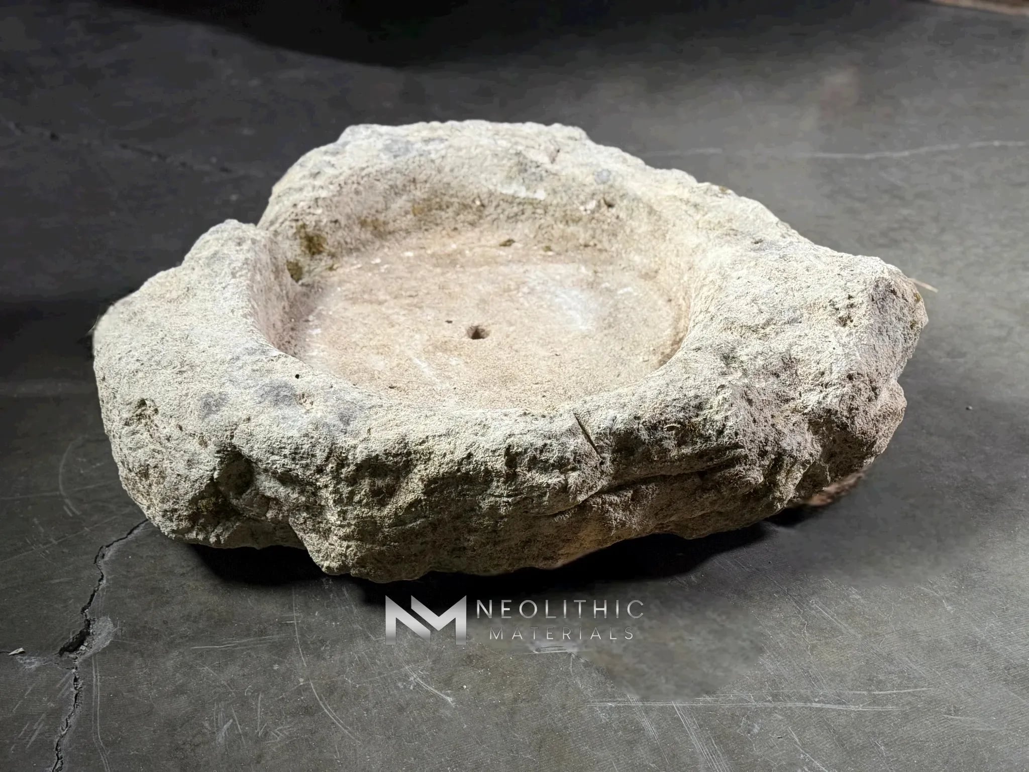 French Antique Limestone Rotary Quern - Image 7